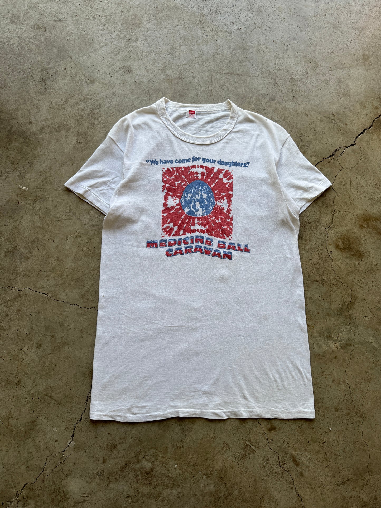 1970s Medicine Ball Caravan Movie Promo T-Shirt