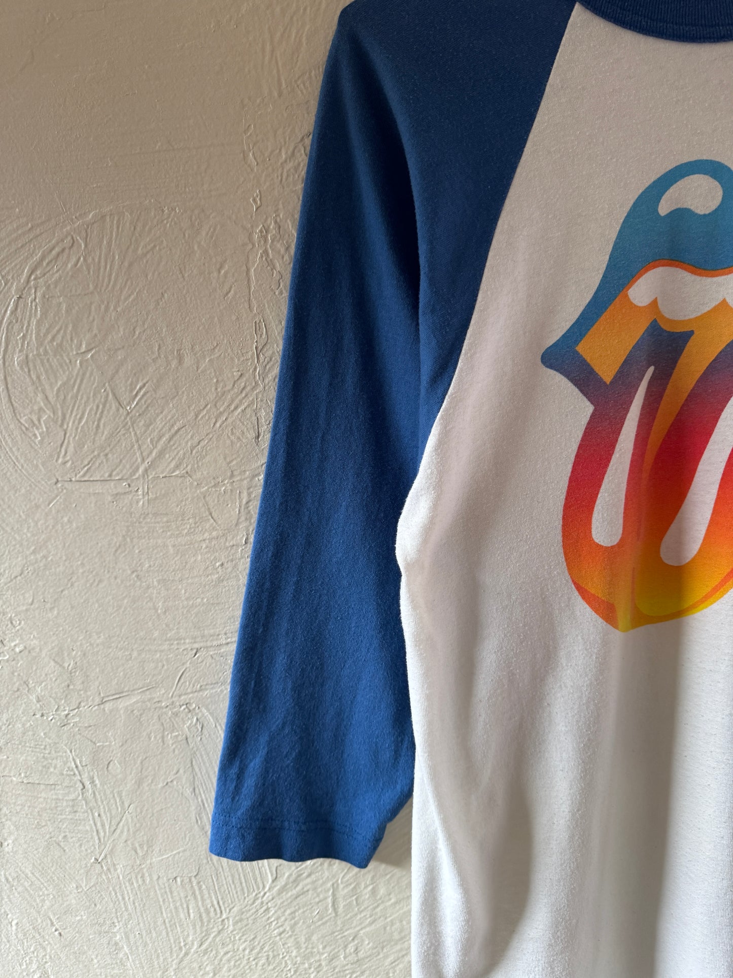 2002 Rolling Stones Band Raglan T-Shirt