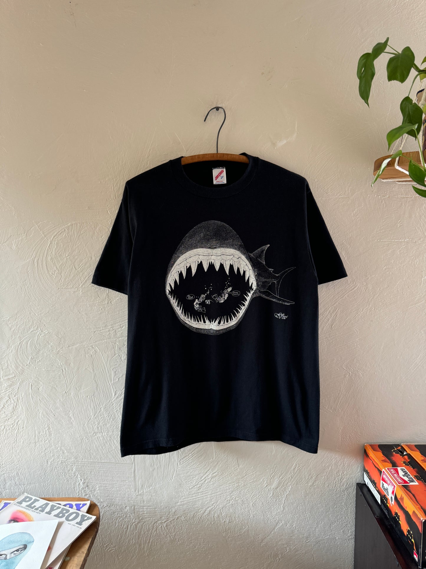 1980s Shark Parody T-Shirt