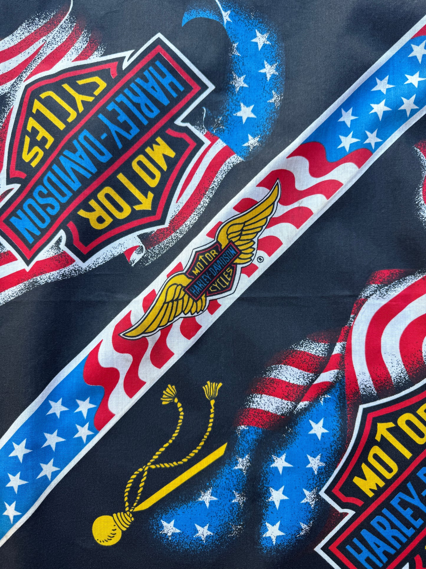 1990s Harley Davidson Bandana (11)