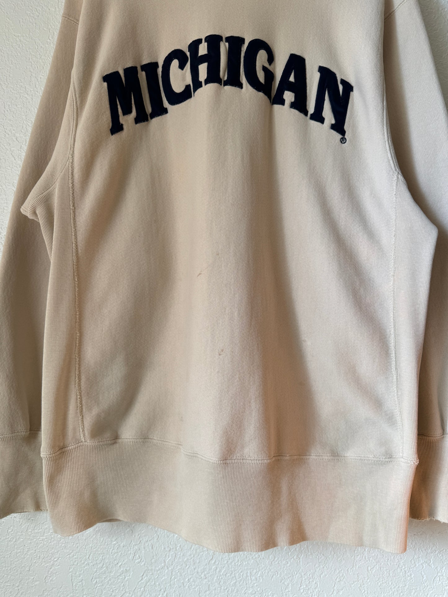 1990s Champion Reverse Weave Michigan Crewneck Sweater