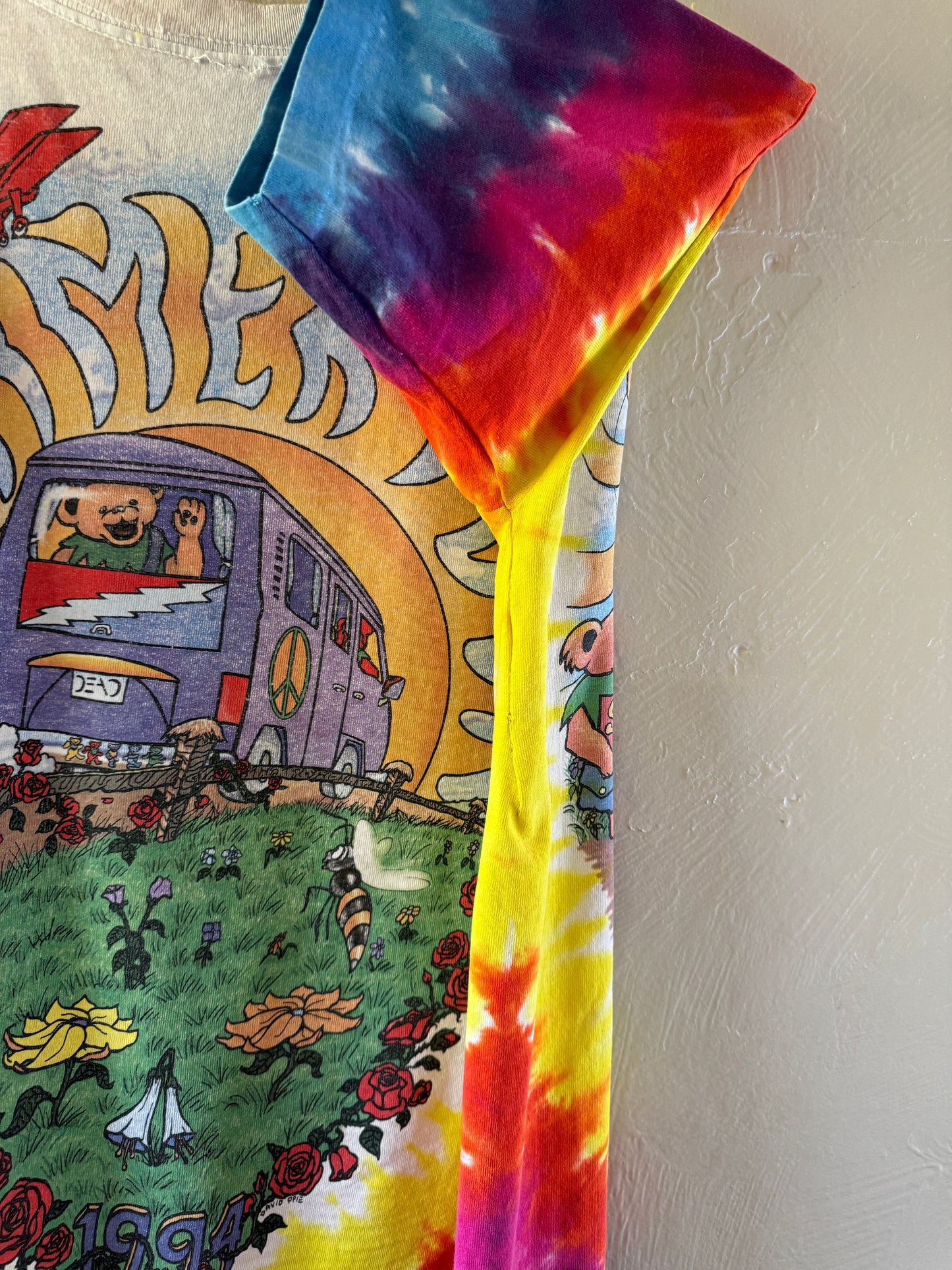 1990s Grateful Dead Summer Tour Tie Dye T-Shirt