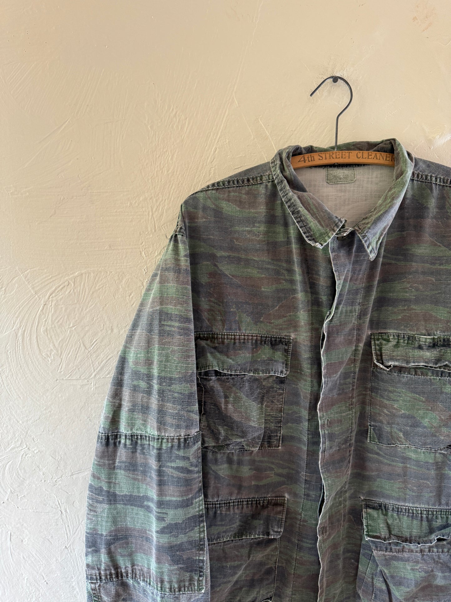 Vintage Tiger Stripes Camouflage Shirt