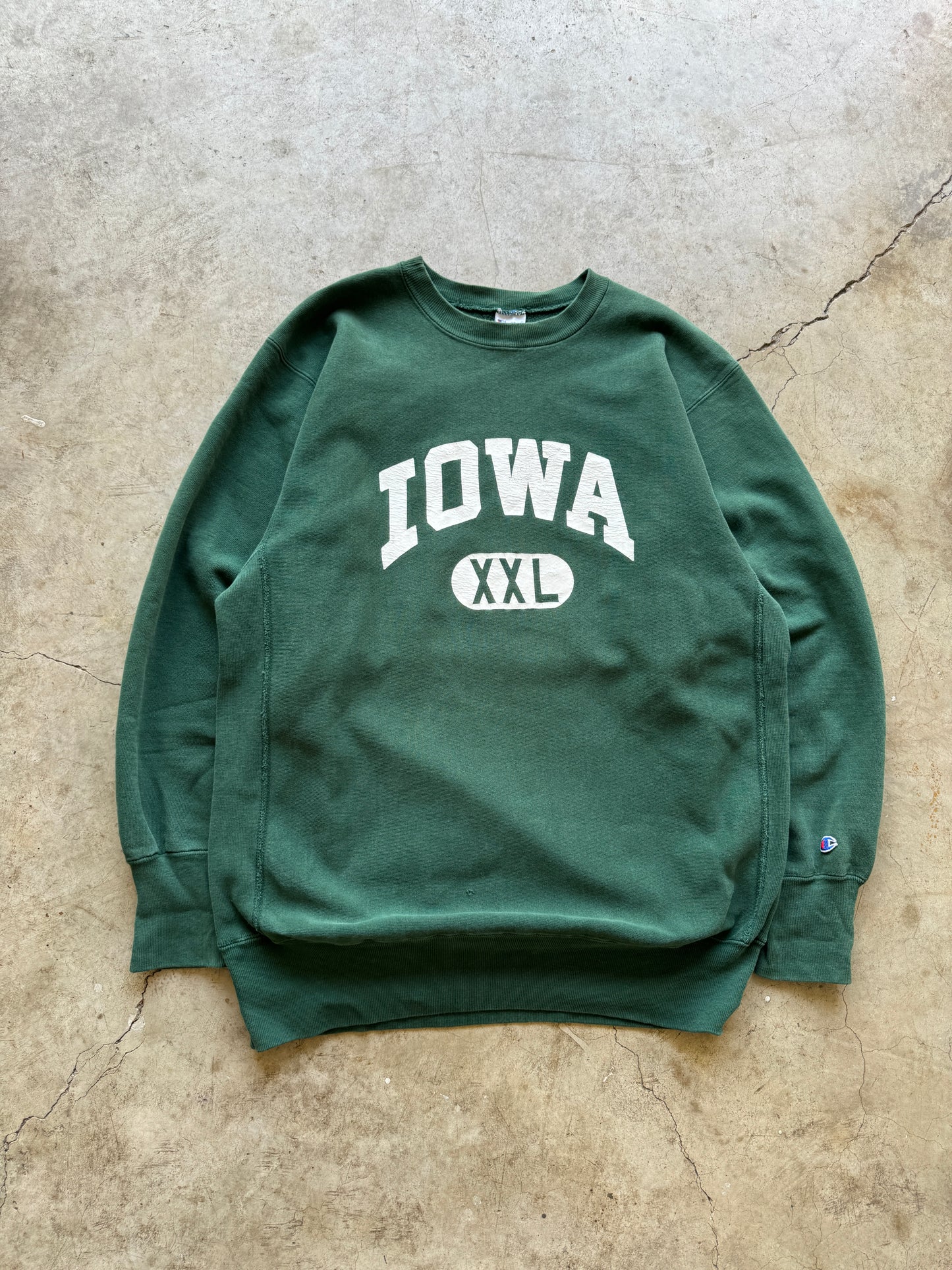 1990s Champion Reverse Weave Iowa Crewneck Sweater