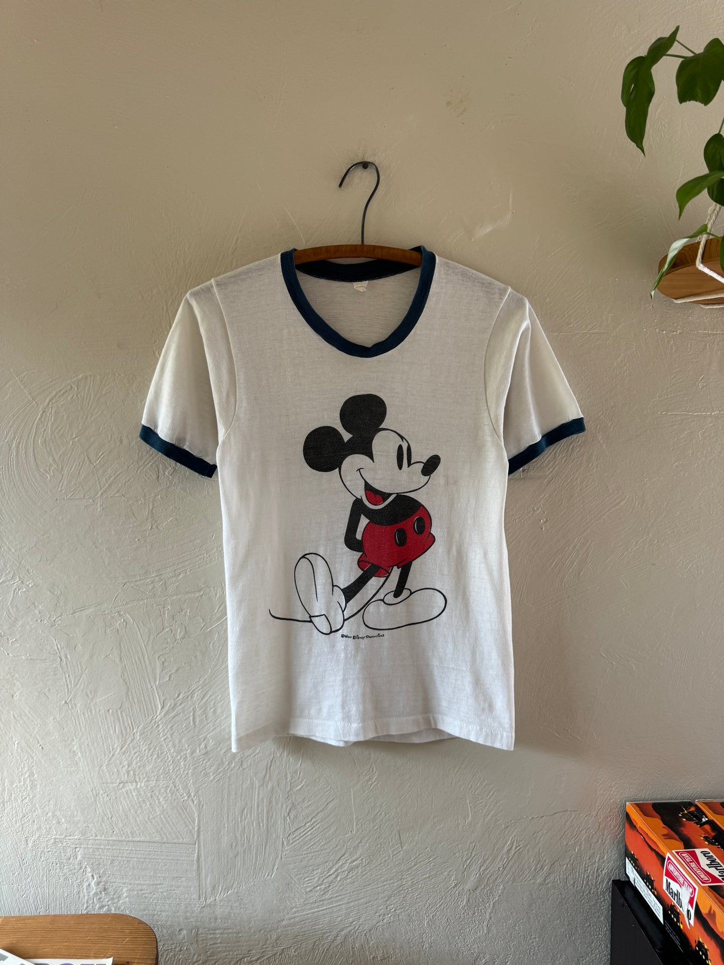 Vintage Mickey Mouse Ringer T-Shirt