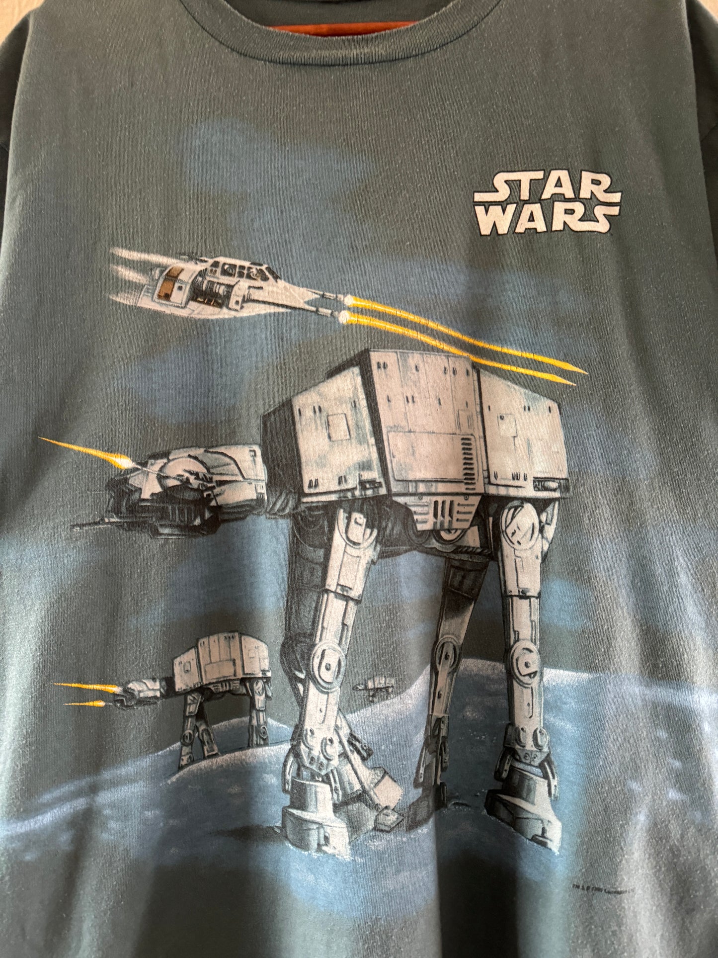 1990s Star Wars All Over Print T-Shirt