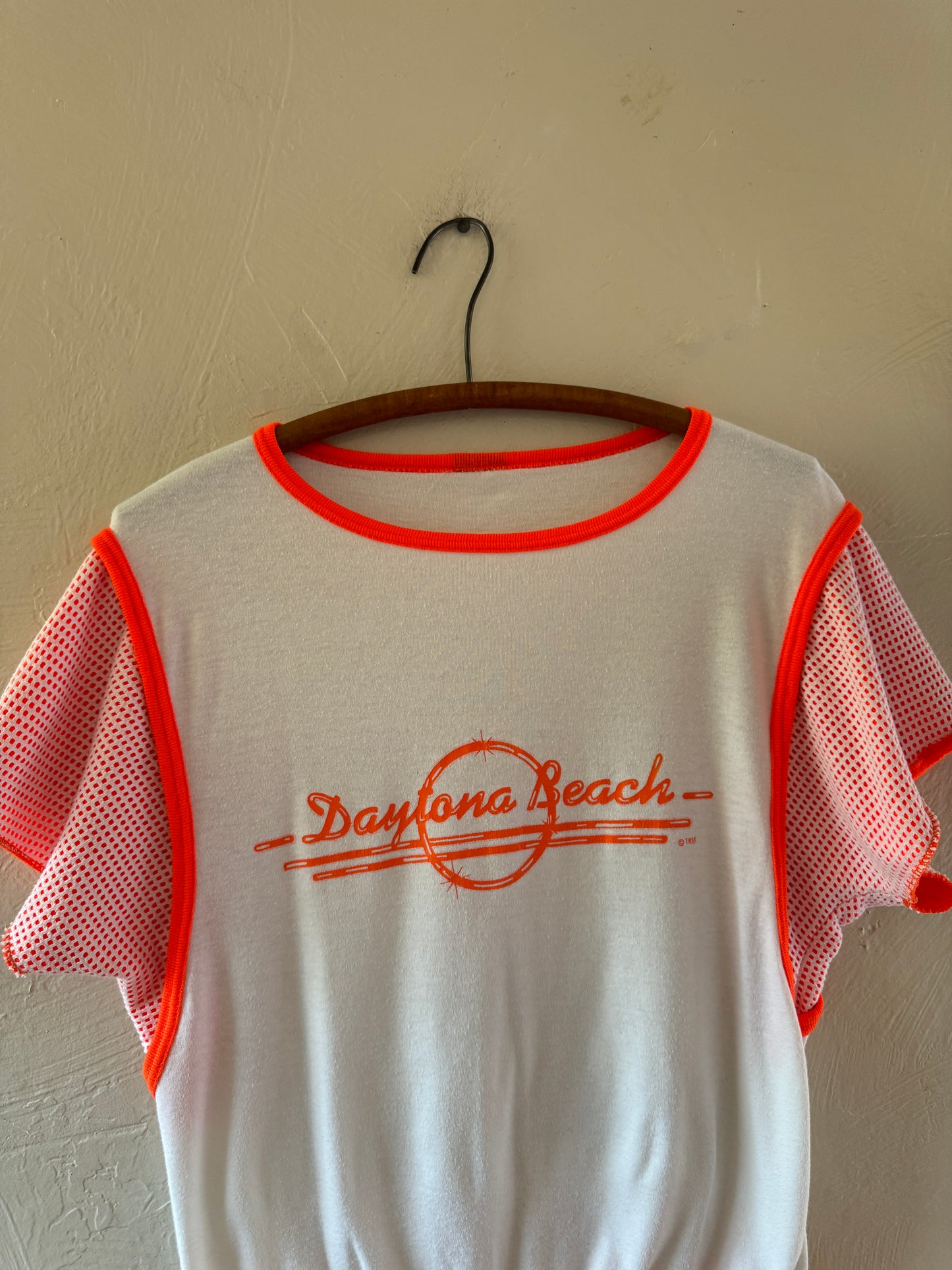 Vintage Daytona Beach Short Sleeve Sweater