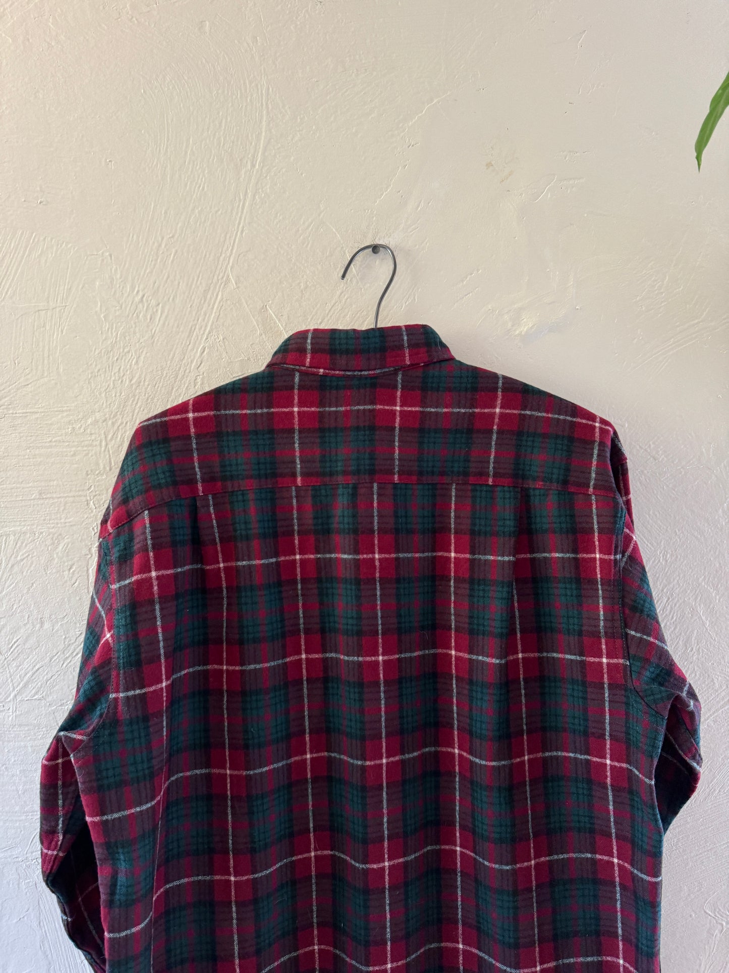 1990s Pendleton Wool Plaid Flannel Shirt