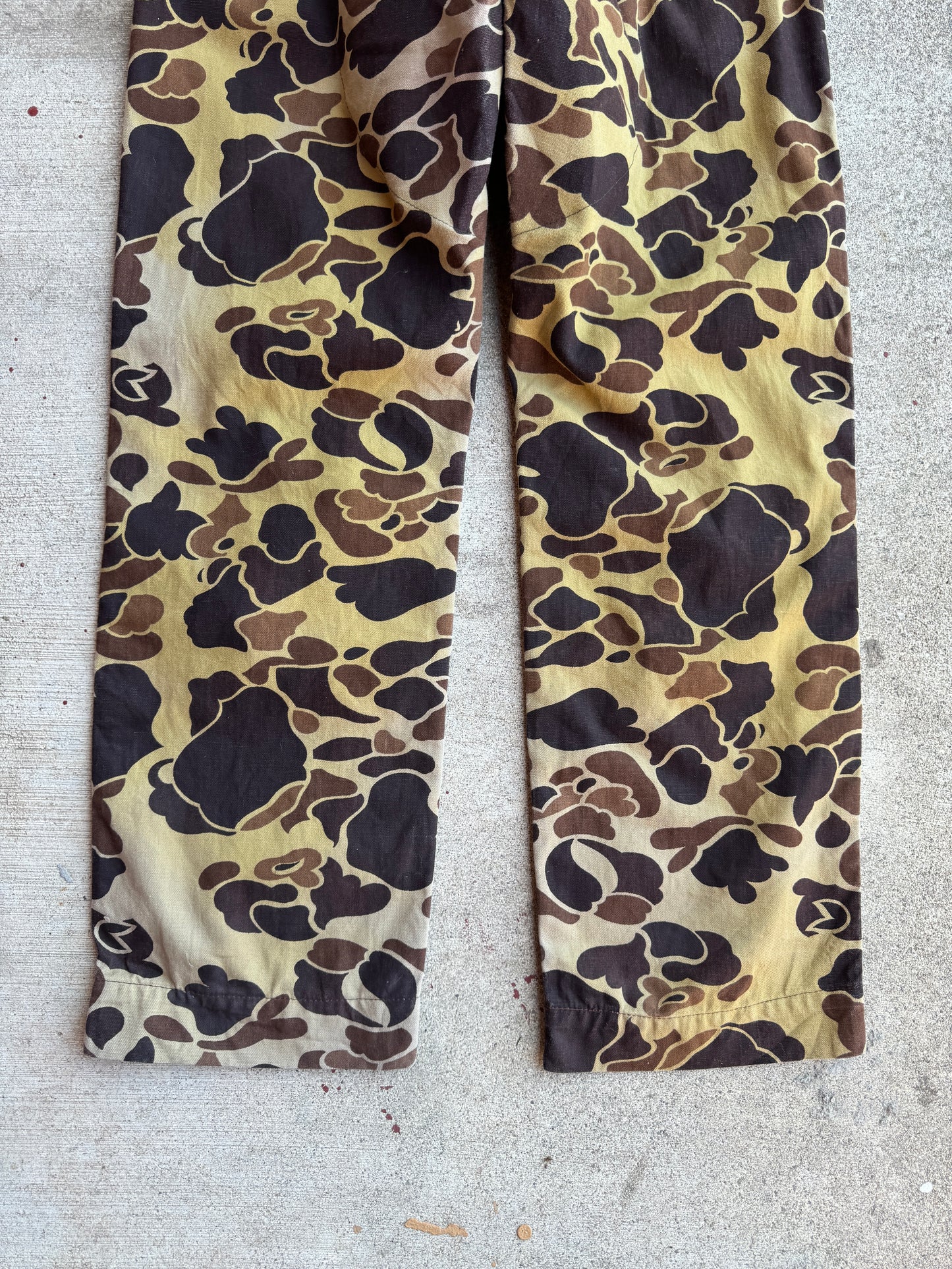 1970s Black Sheep Hunting Duck Camo Pants