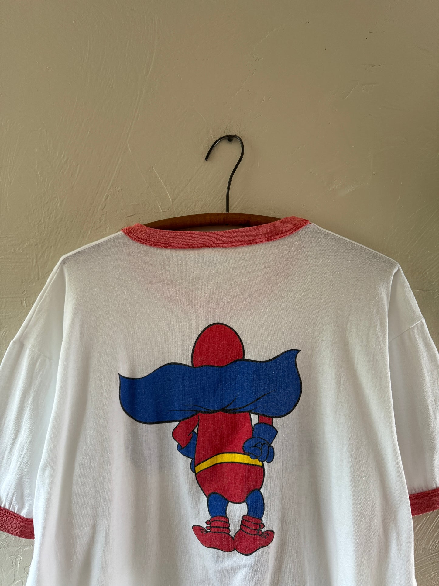 1980s Budweiser Budman Ringer T-Shirt