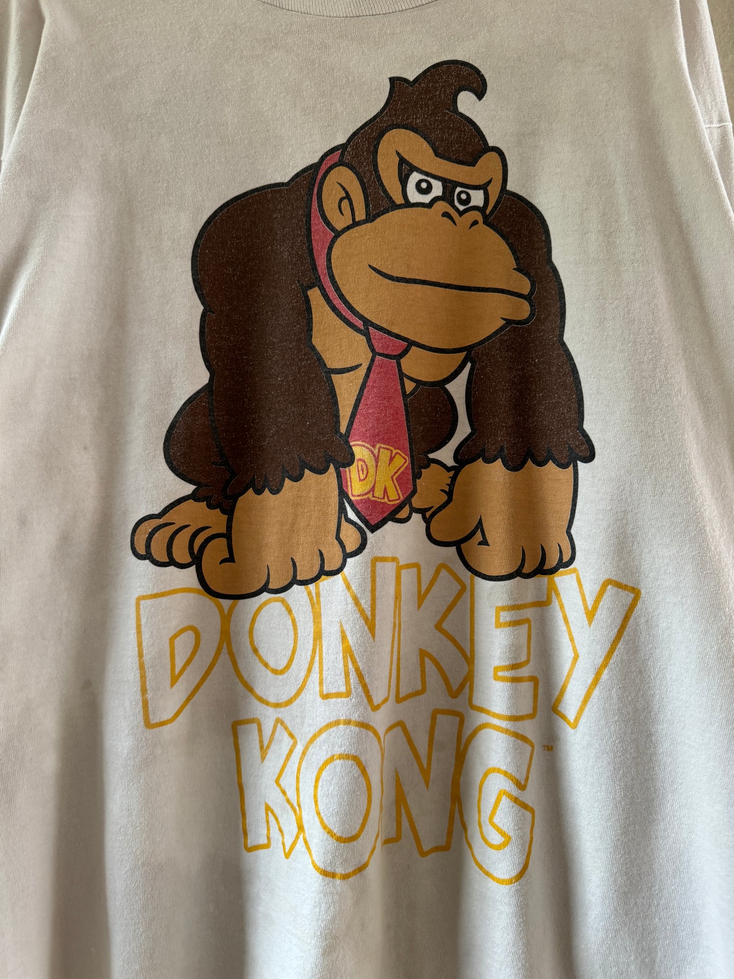 1990s Donkey Kong Nintendo Long Sleeve T-Shirt