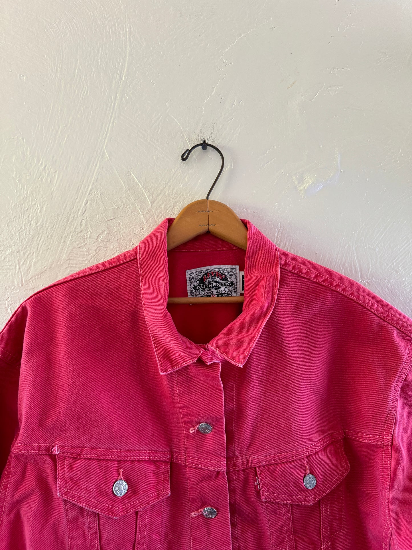 1990s Levis Cropped Trucker Denim Jacket