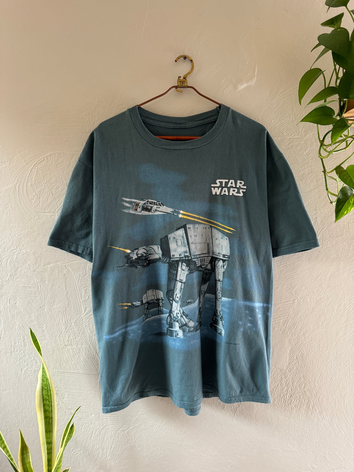 1990s Star Wars All Over Print T-Shirt