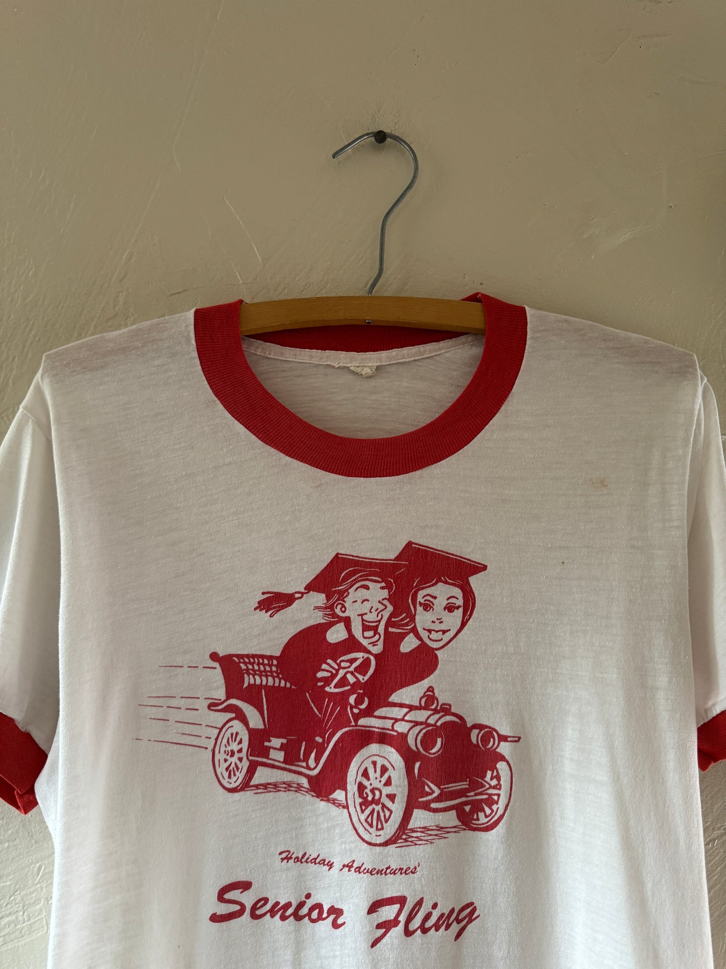 1970s Senior Fling Ringer T-Shirt