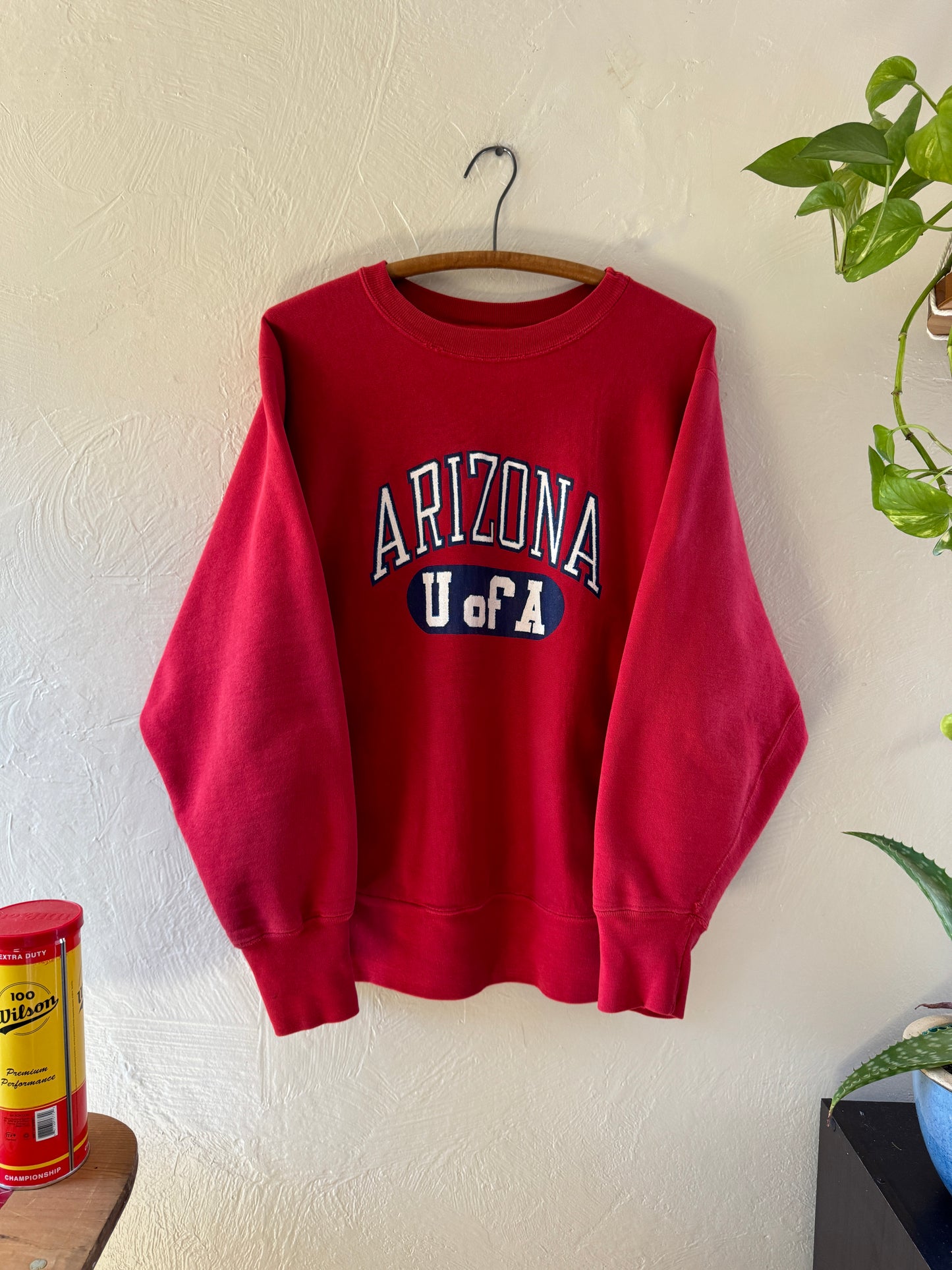 1980s Champion Reverse Weave University of Arizona UofA Sweater