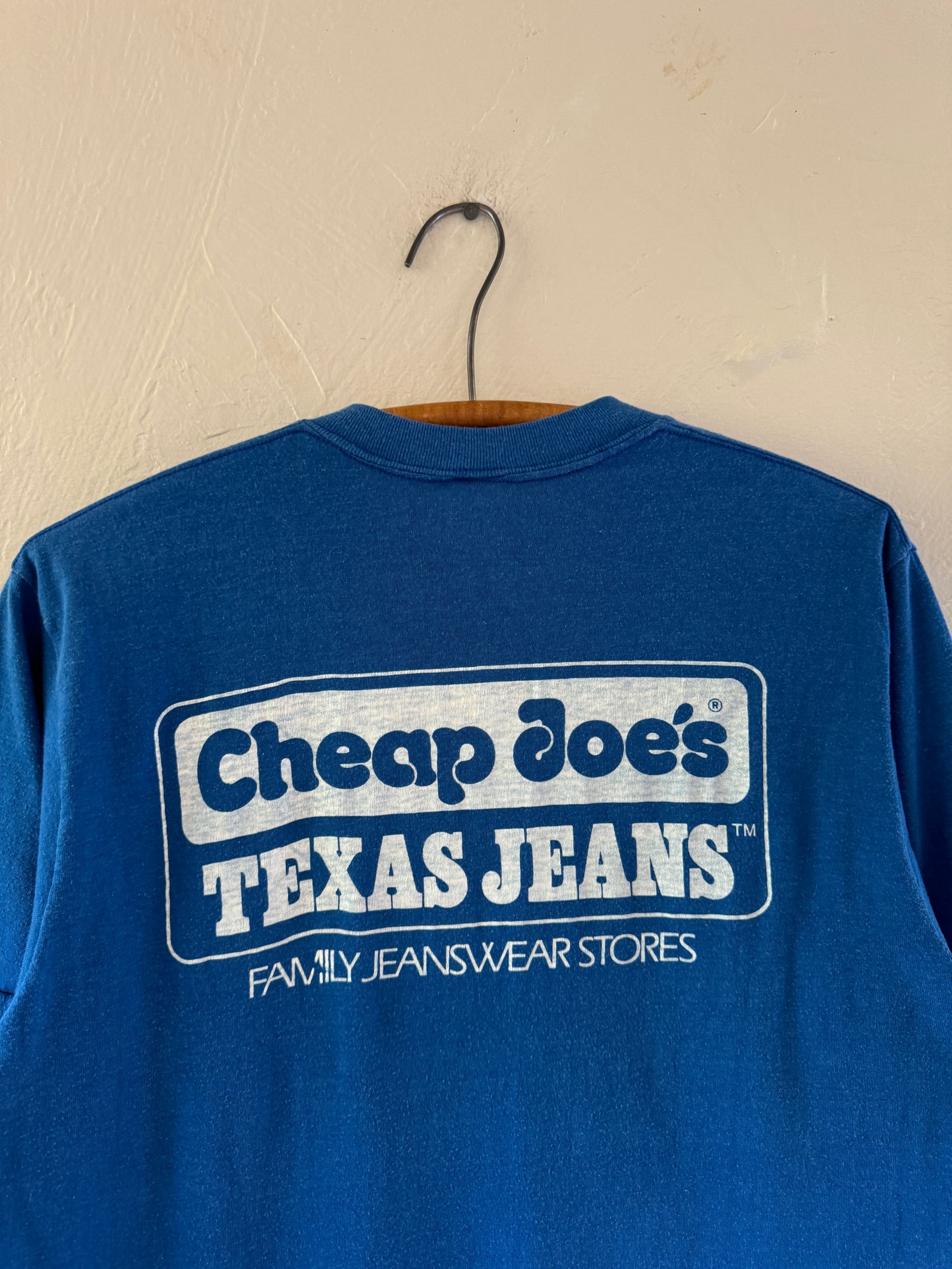 1980s Cheap Joe’s Texas Jeans T-Shirt