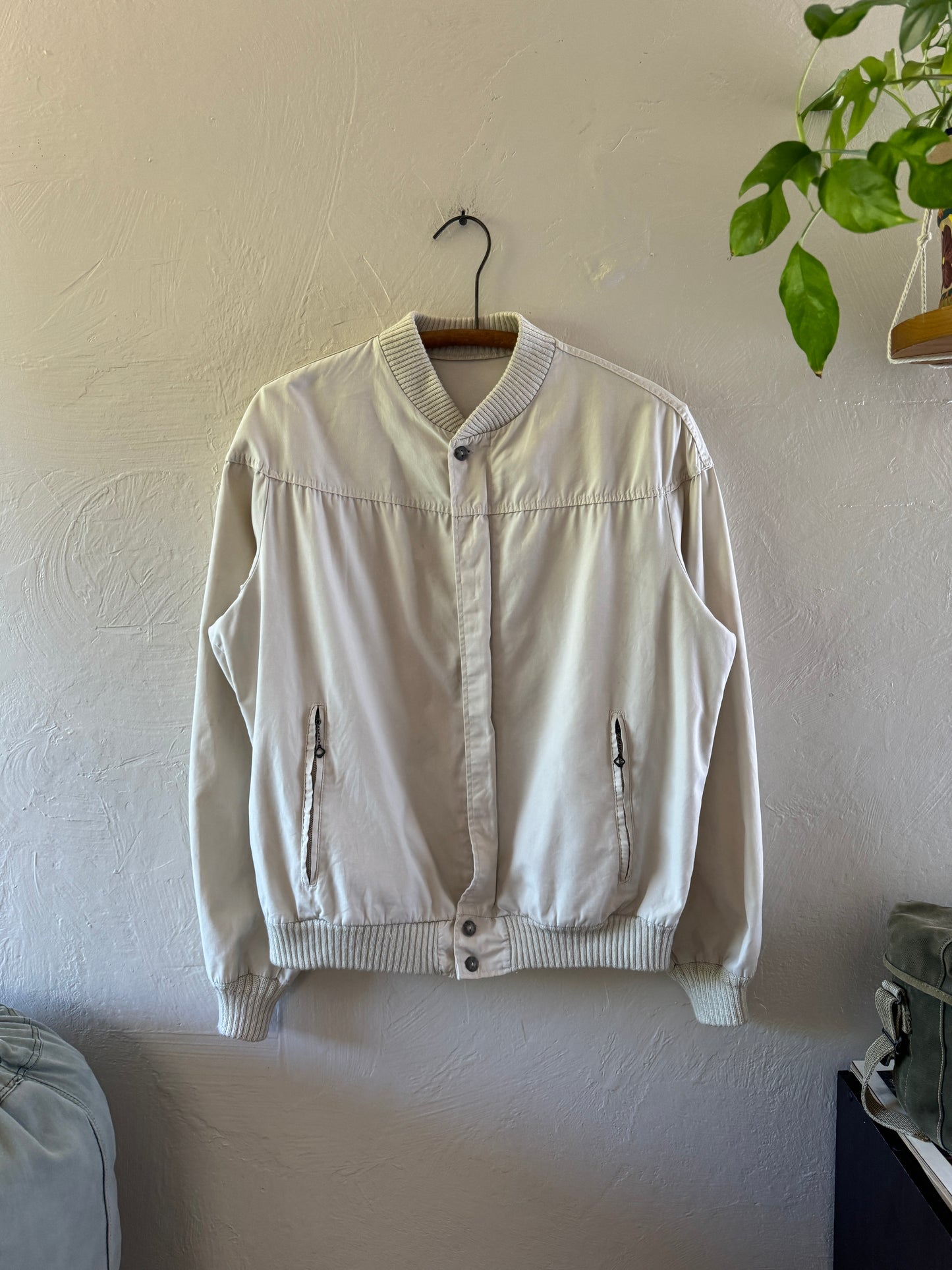 1960s Zip Up Bomber Jacket