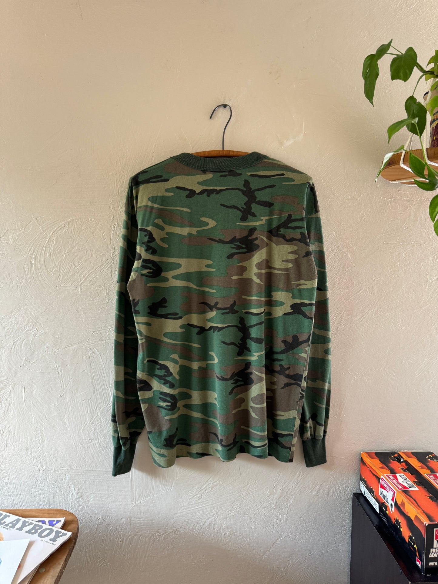 1980/90s Camouflage Long Sleeve T-Shirt (2)