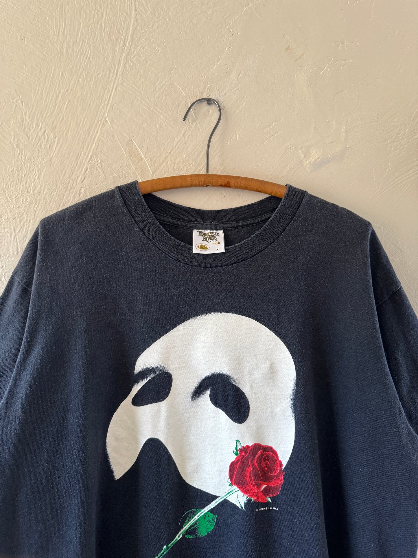 1990s Phantom of the Opera Broadway Musical T-Shirt