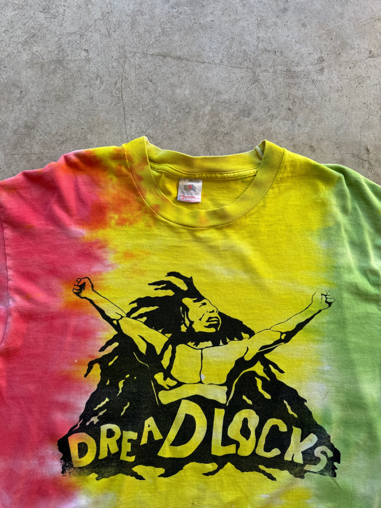 1990s Dreadlocks Tie Dye T-Shirt