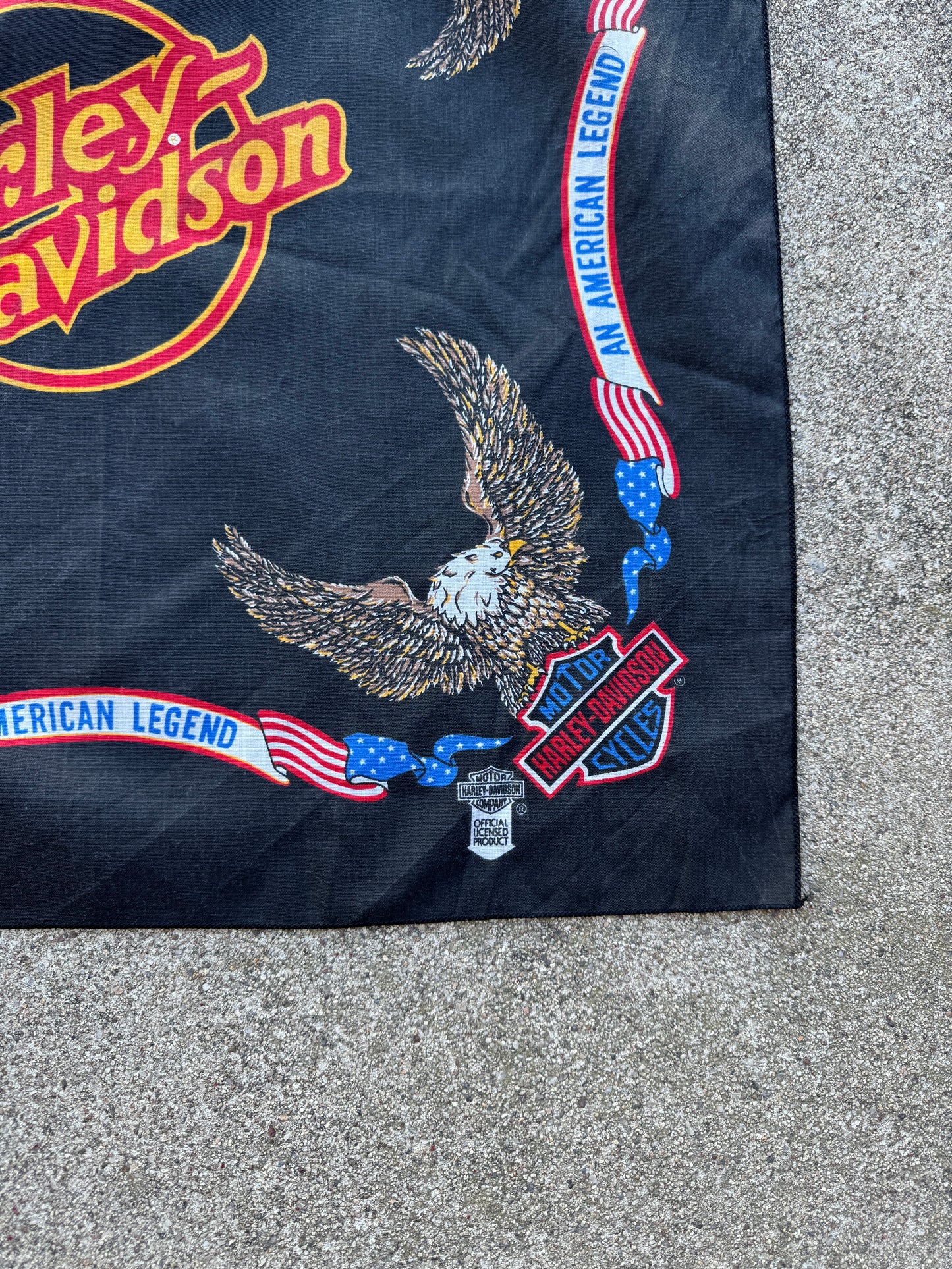 1990s Harley Davidson Bandana (10)