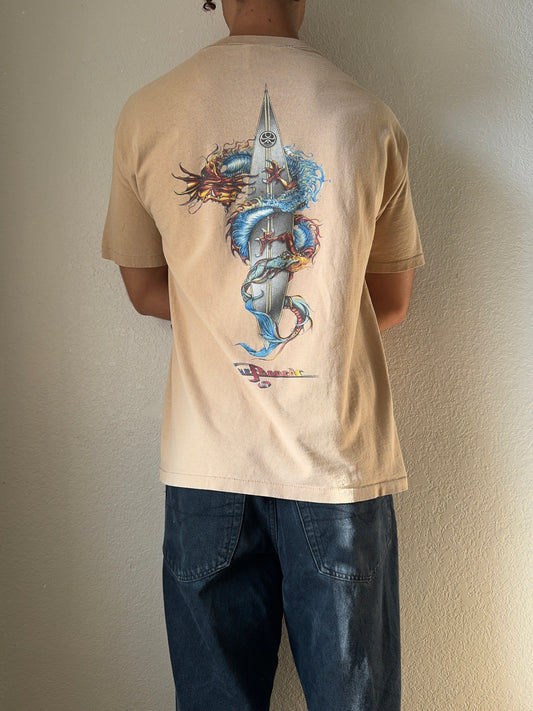 1990s Hawaiian Island Creations Surf T-Shirt