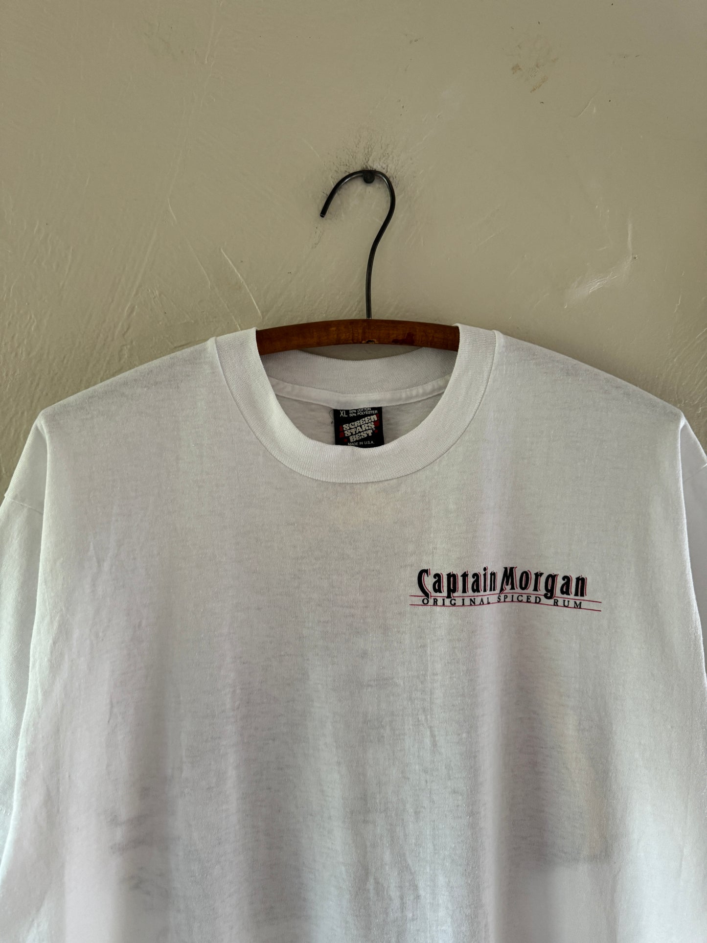 1990s Captain Morgan Rum Alcohol T-Shirt