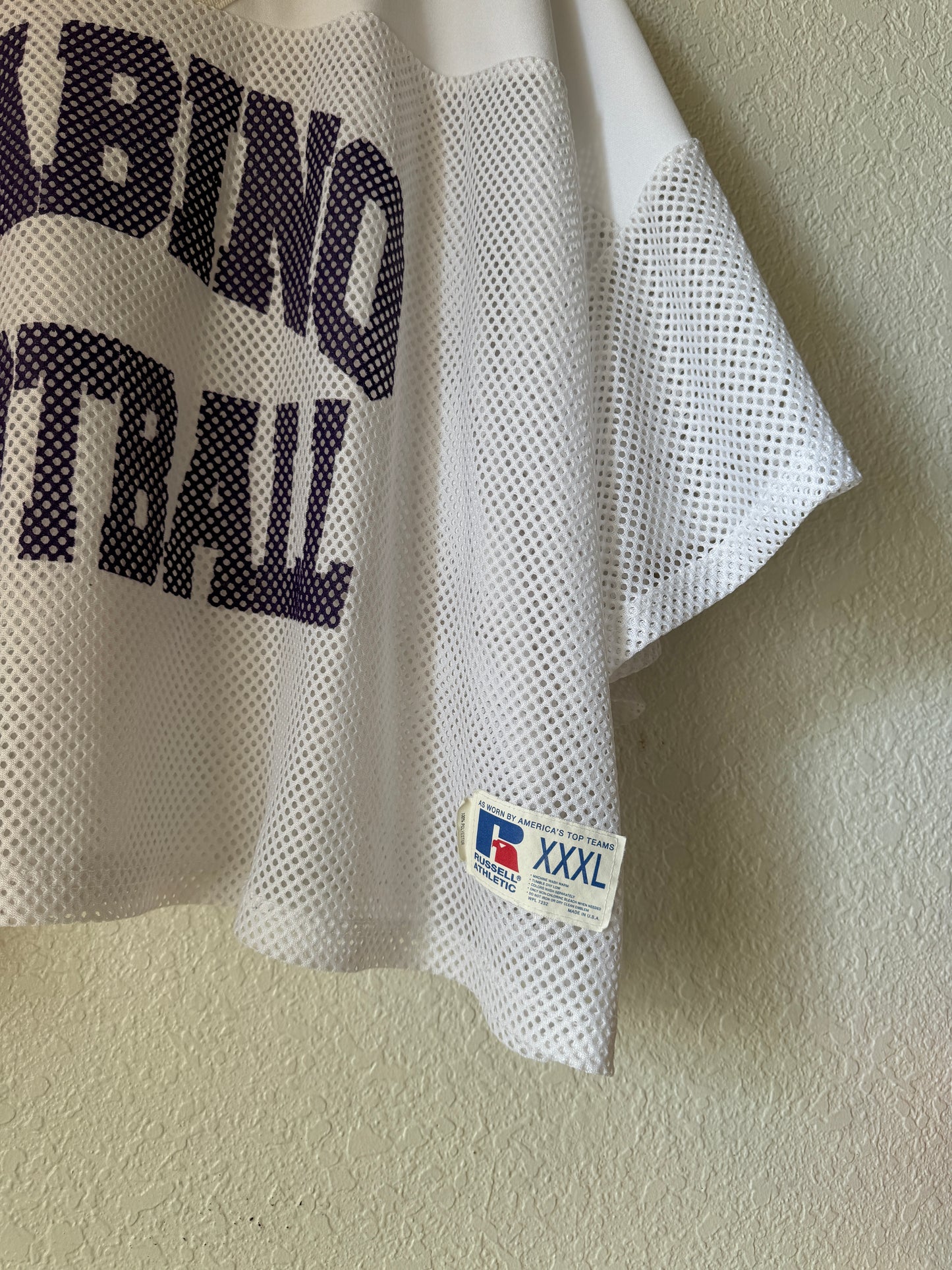 1990s Russell Athletic Mesh Football Jersey