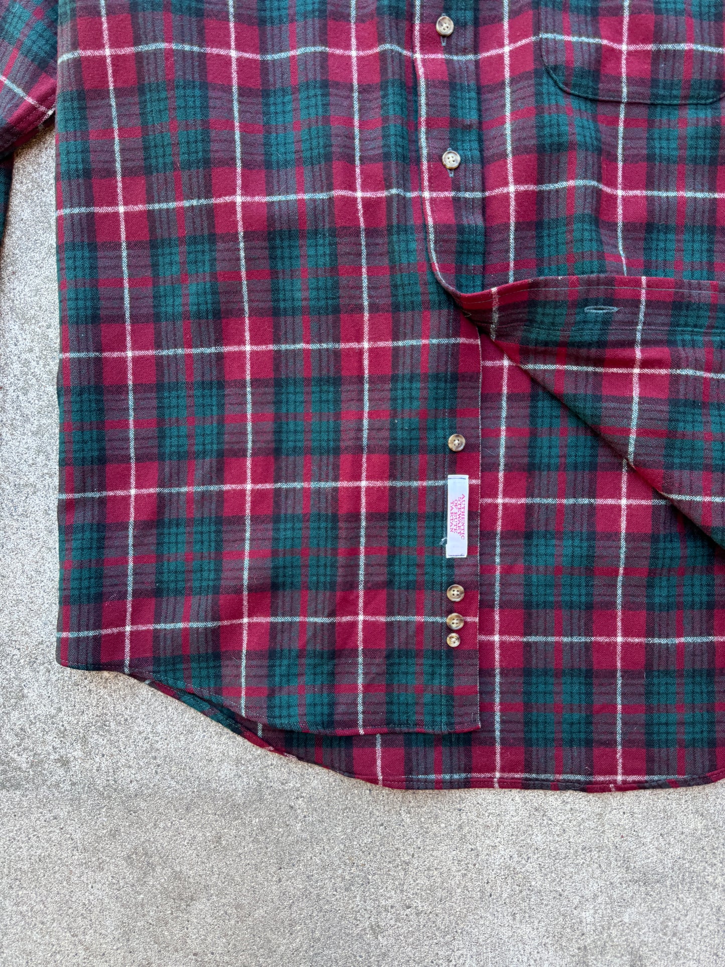 1990s Pendleton Wool Plaid Flannel Shirt