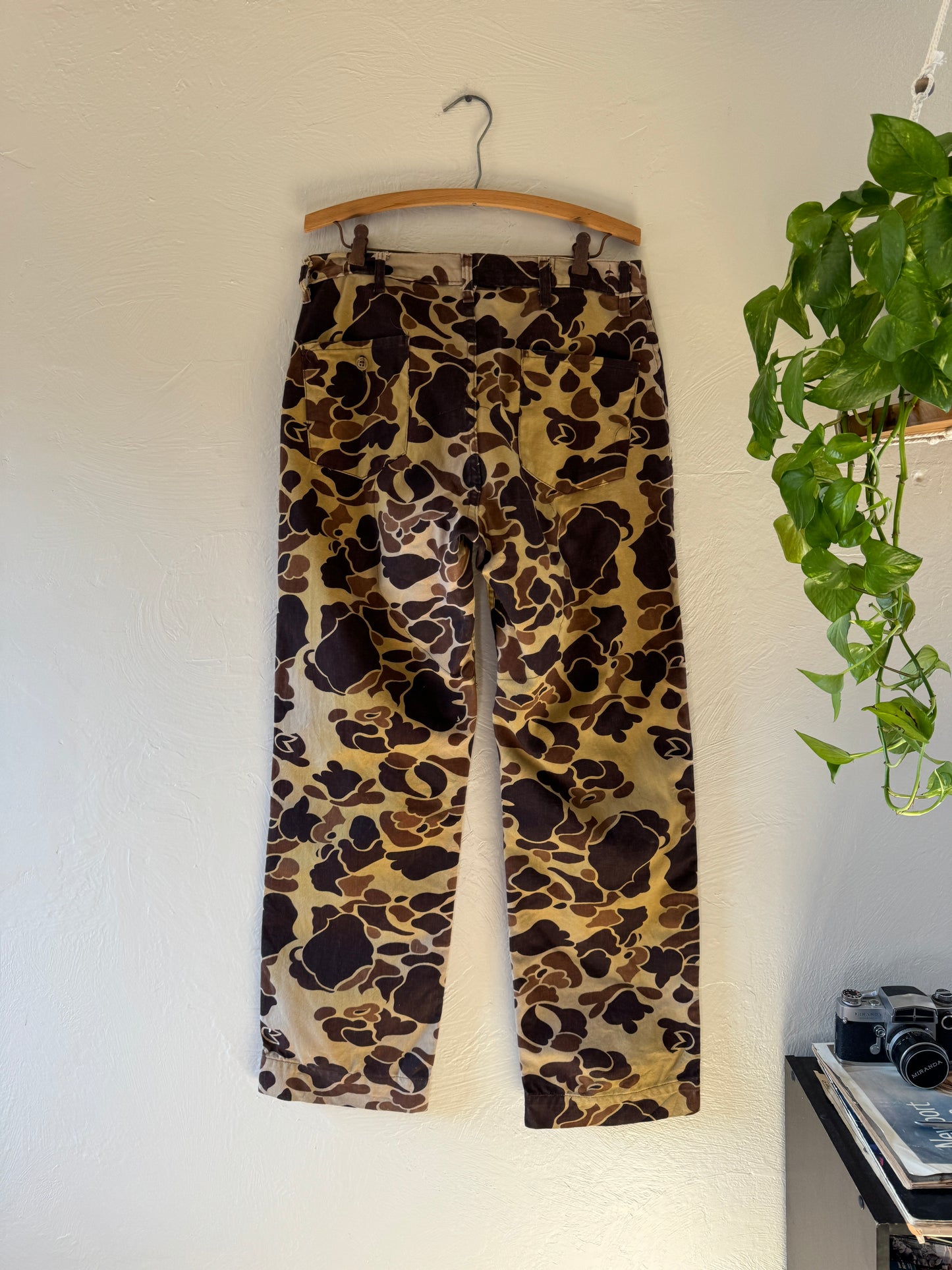 1970s Black Sheep Hunting Duck Camo Pants