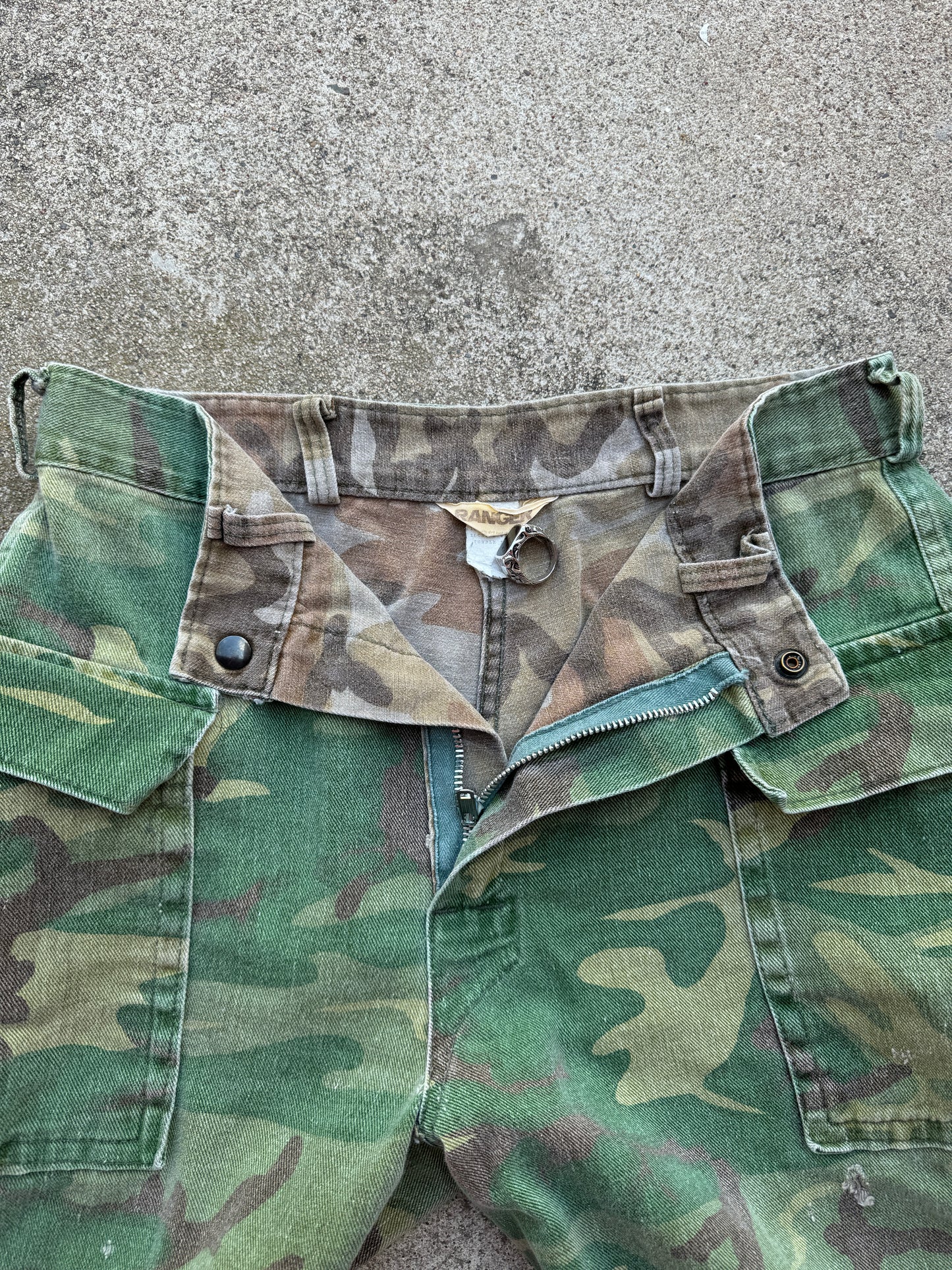 1970s Reversible Camouflage Pants