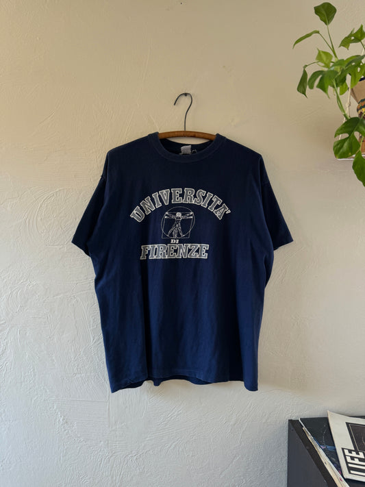 1980s University of Florence Italy T-Shirt