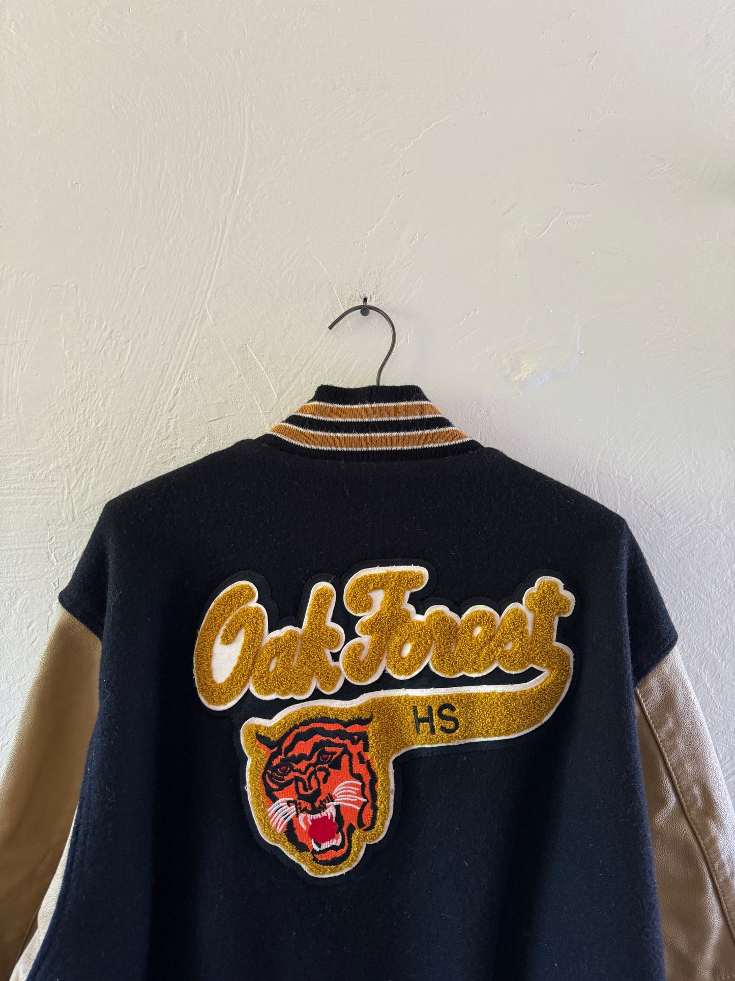 Vintage Oak Forest Varsity Jacket