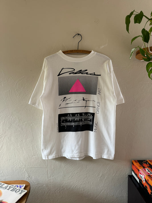 1990s Dallas Texas Music Art Dance T-Shirt