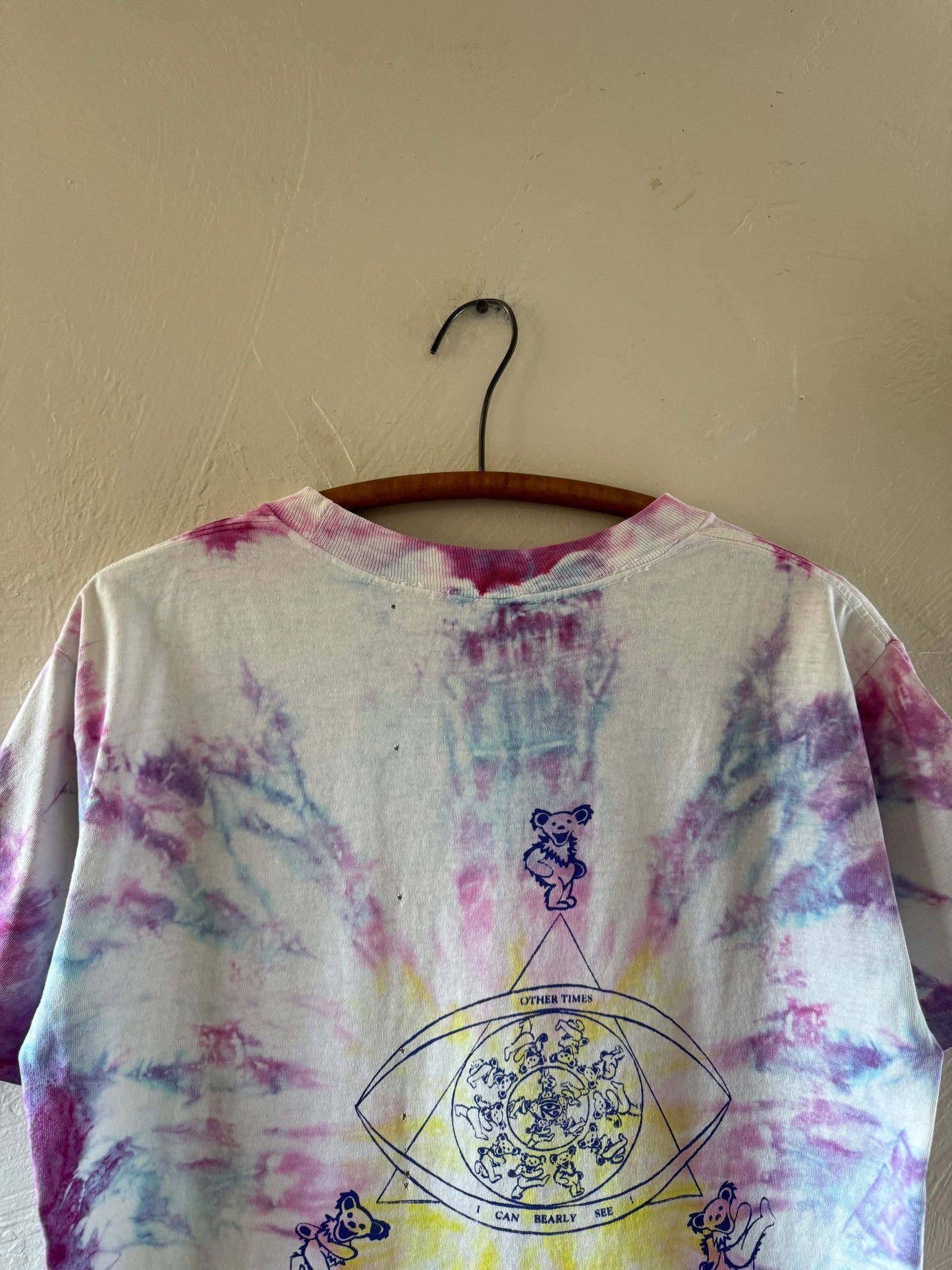 1980s Grateful Dead Band Tie Dye Mexico T-Shirt