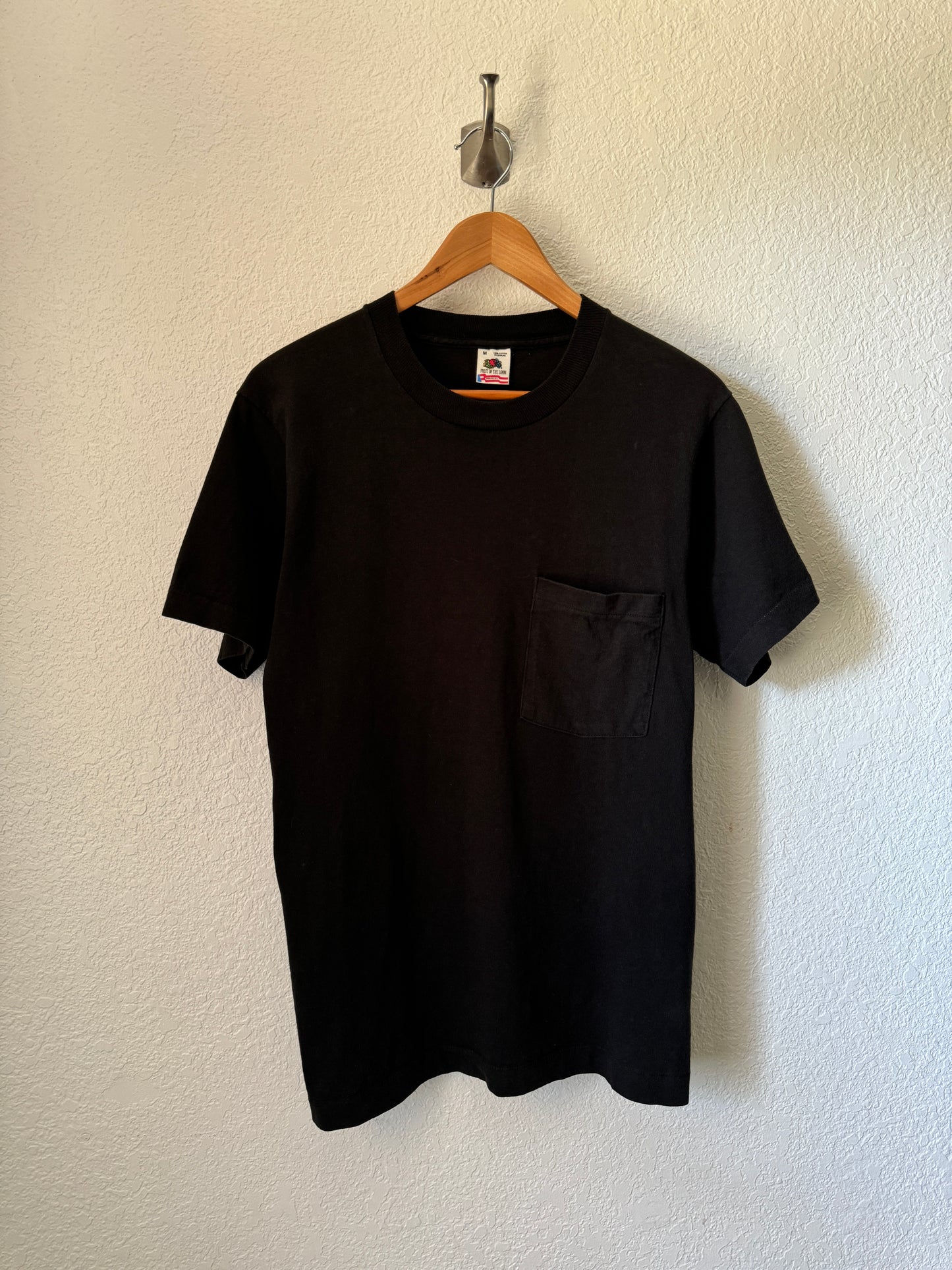 1990s Black Pocket T-Shirt