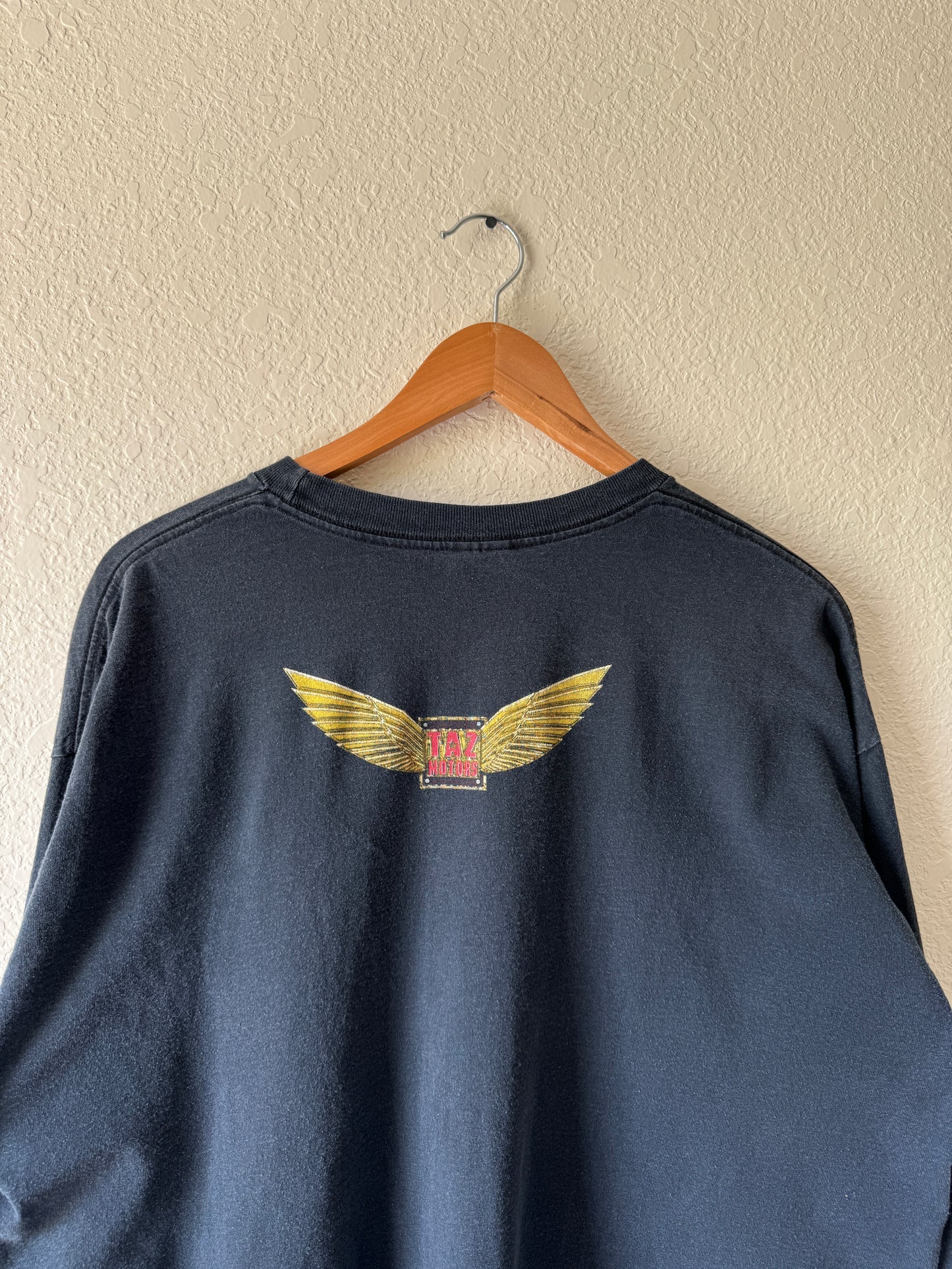 1990s TAZ Motors Looney Tunes Long Sleeve T-Shirt