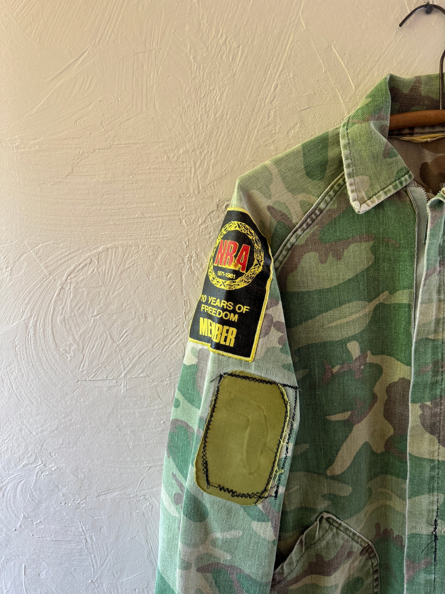 1970s Ranger Reversible Camo Hunting NRA Jacket