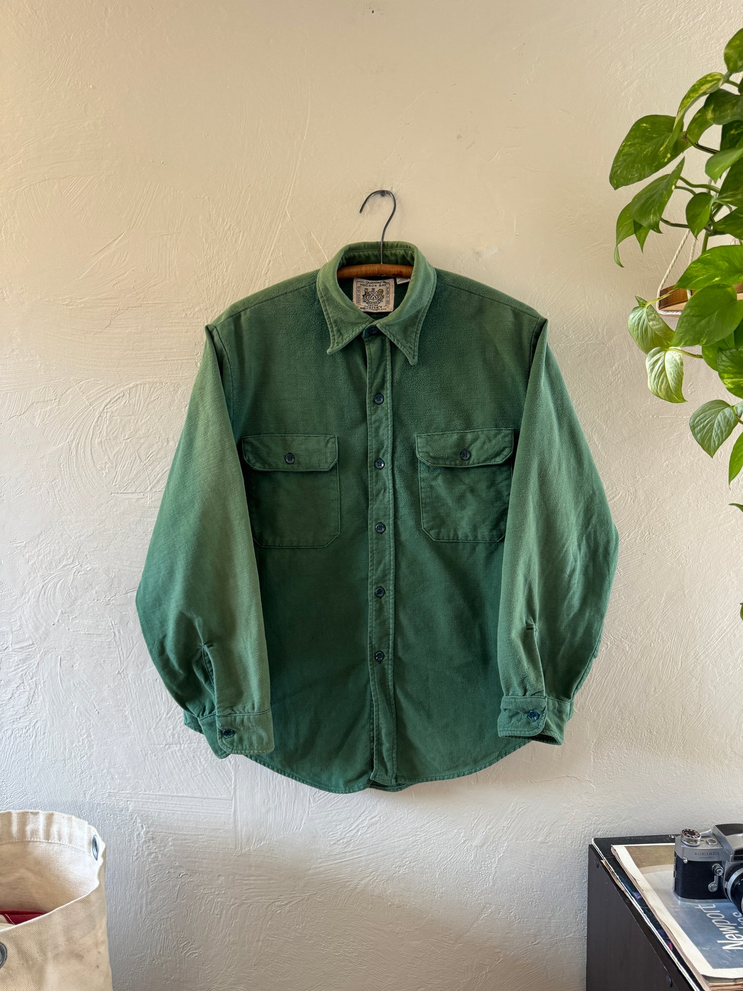 1970s Hudson Bay Outdoors Button Up Flannel