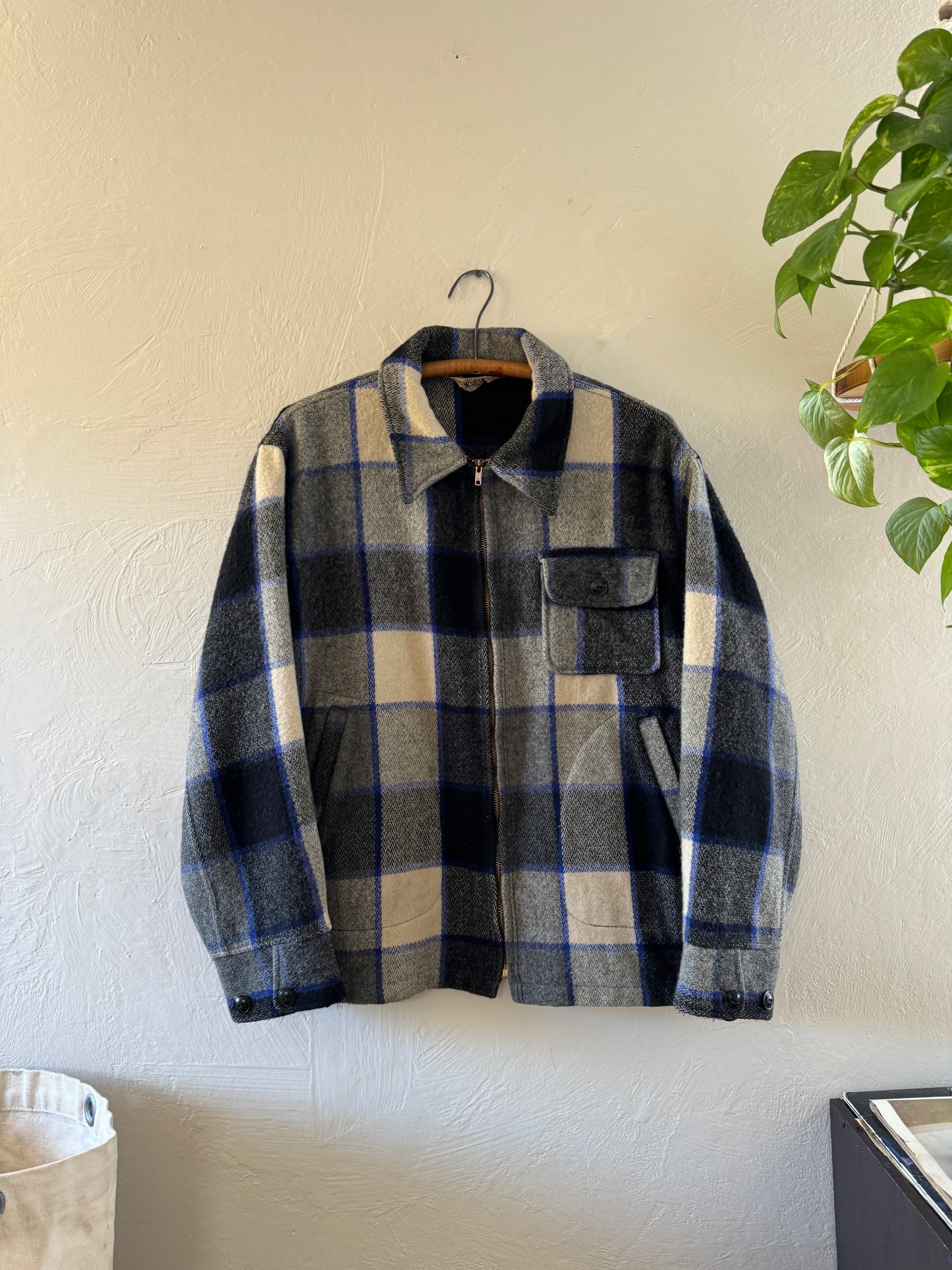 1960/70s Woolrich Zip Up Flannel Jacket