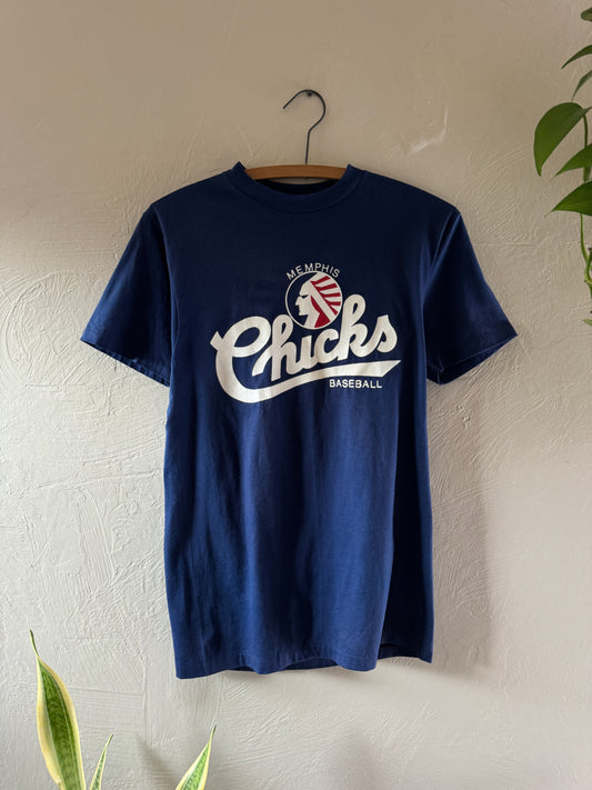 1980s Memphis Chicks Baseball T-Shirt