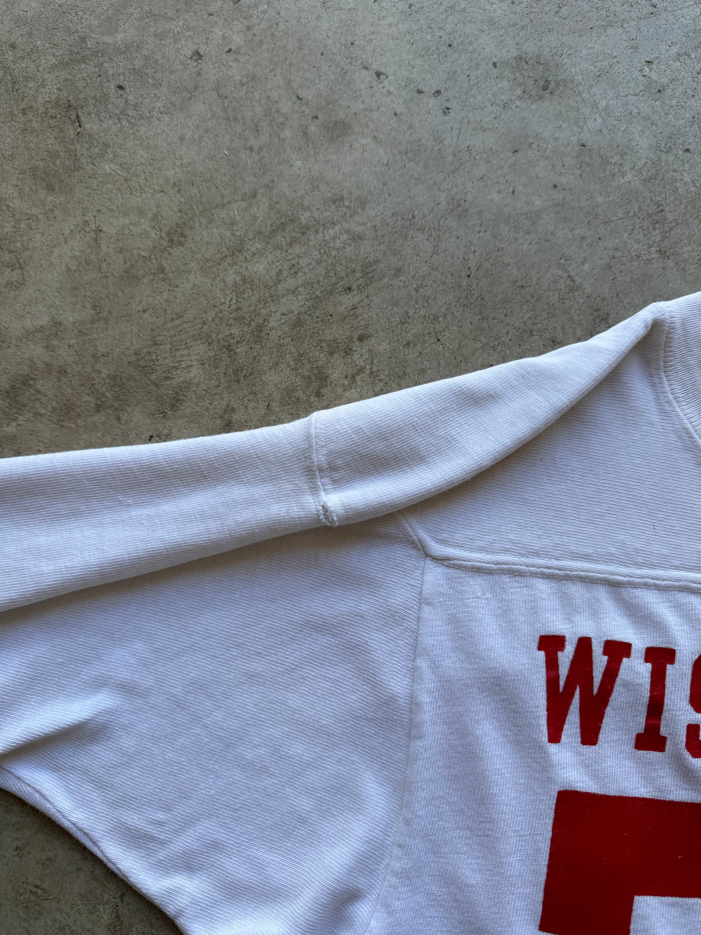 1970s Champion Wisconsin Football Jersey