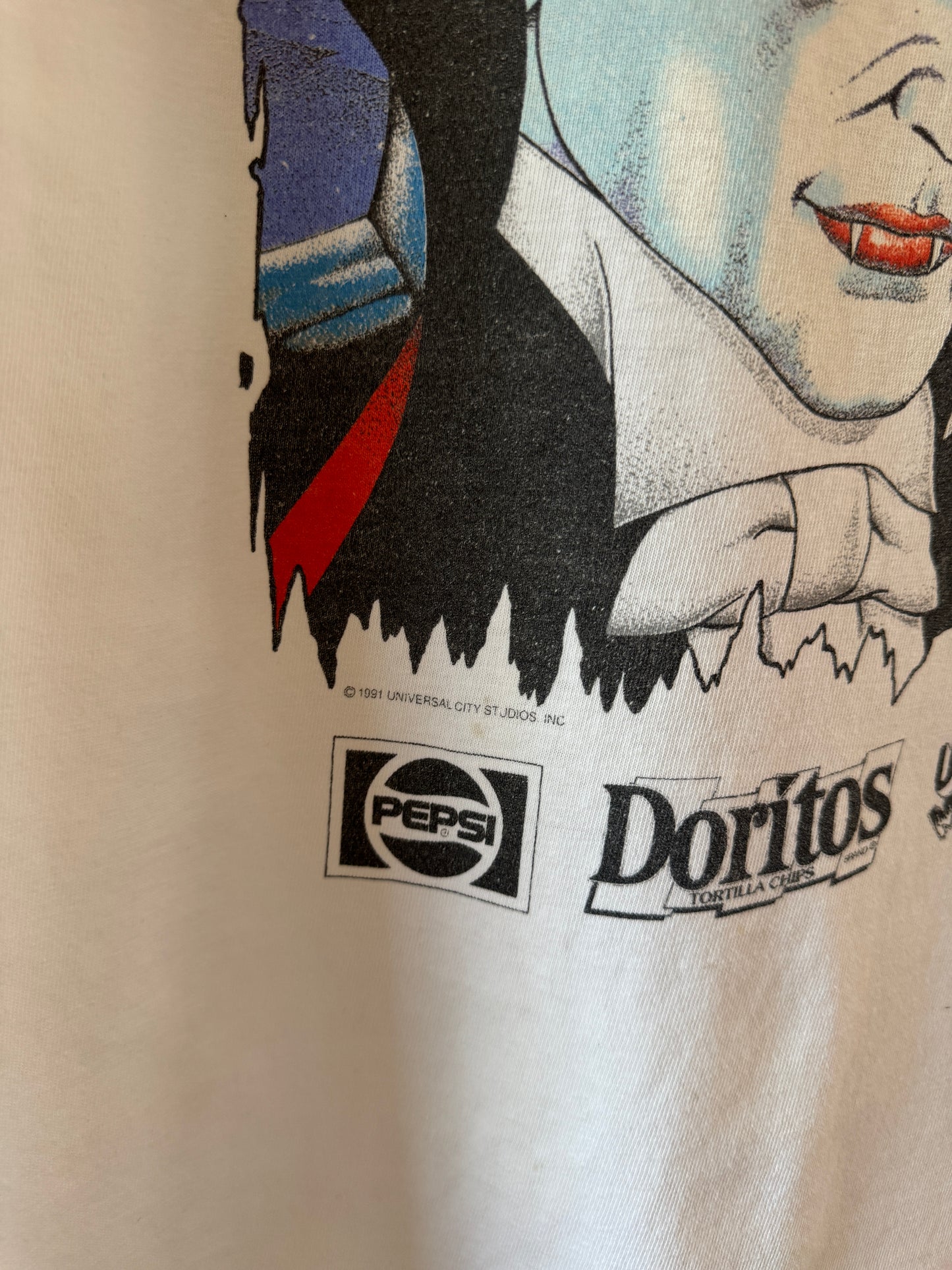 1990s Universal Studios Monster Match Dracula T-Shirt