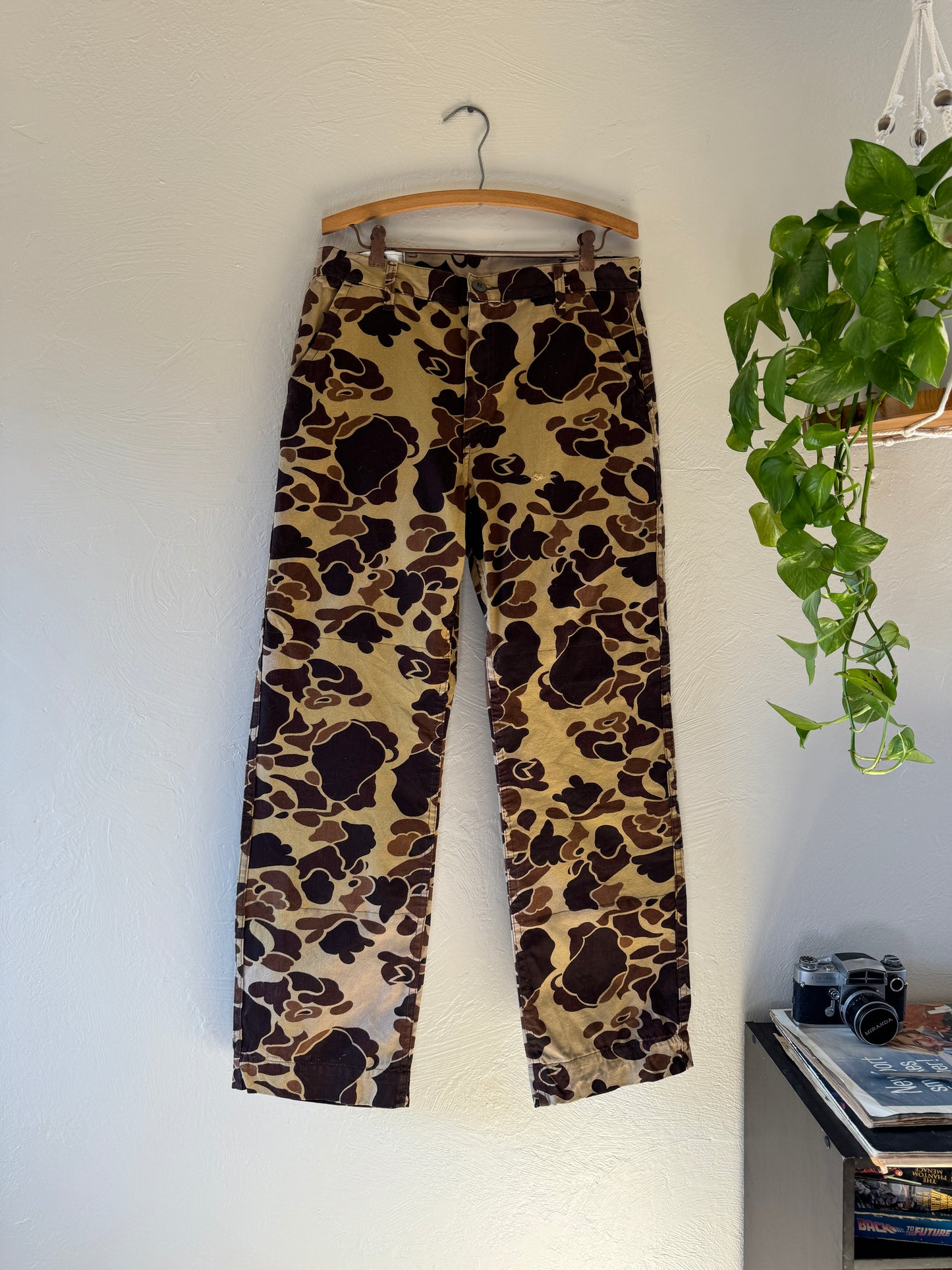 1970s Black Sheep Hunting Duck Camo Pants