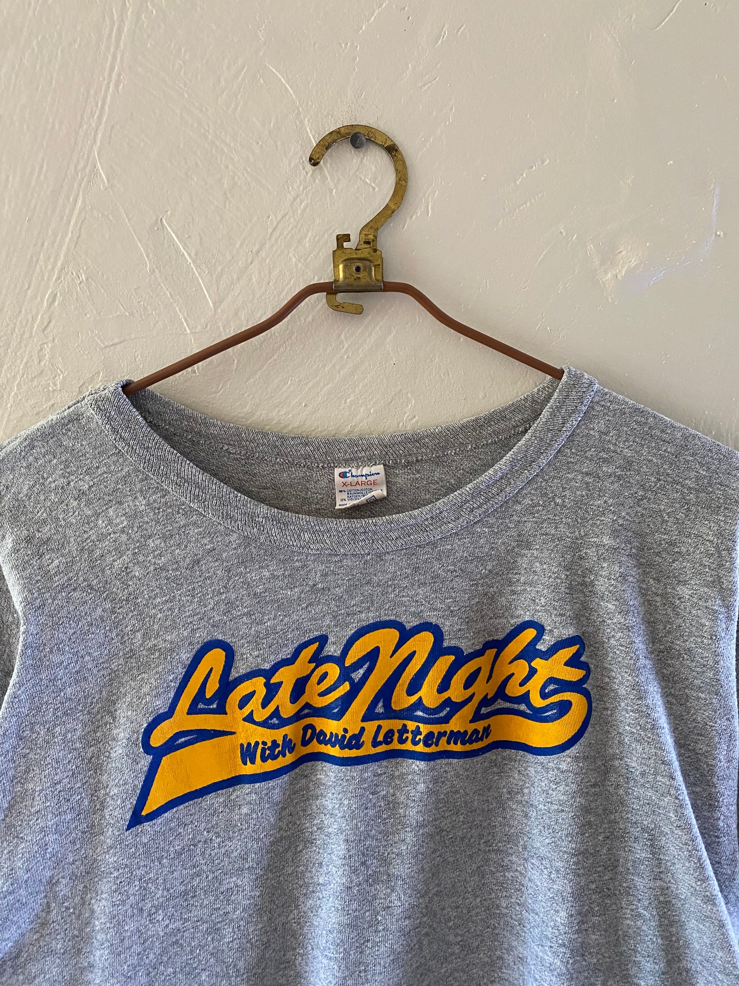 1980s Champion Late Night With David Letterman T-Shirt