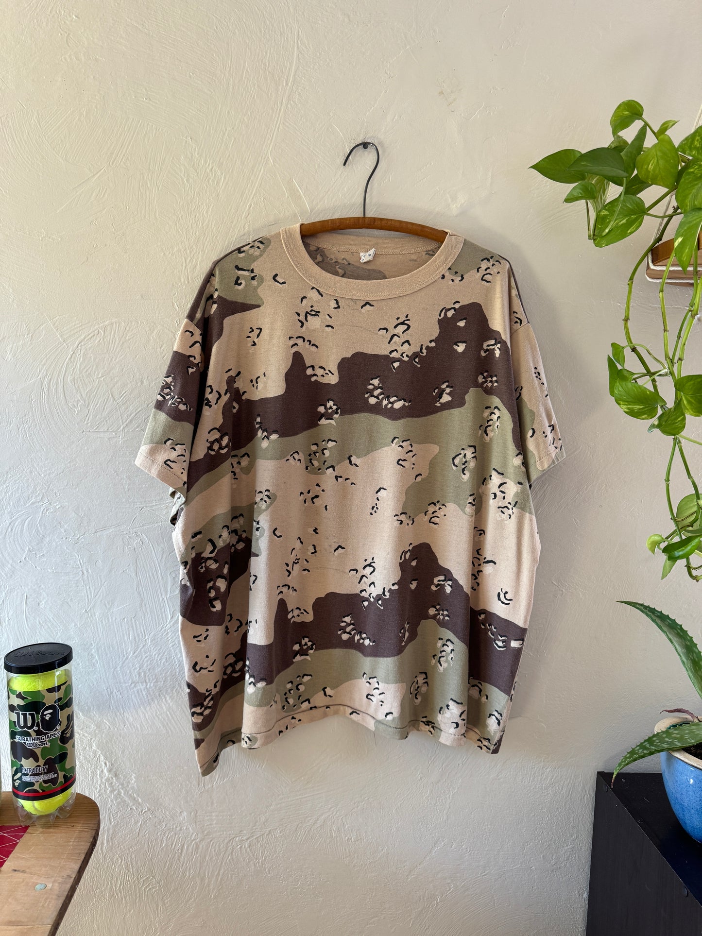 1990s Desert Camouflage Military T-Shirt