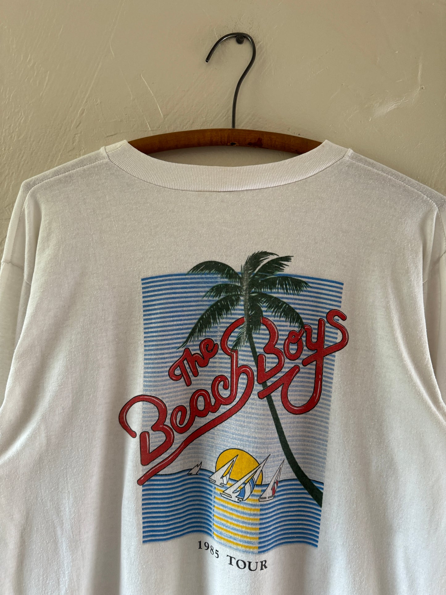 1980s The Beach Boys Band Long Sleeve T-Shirt