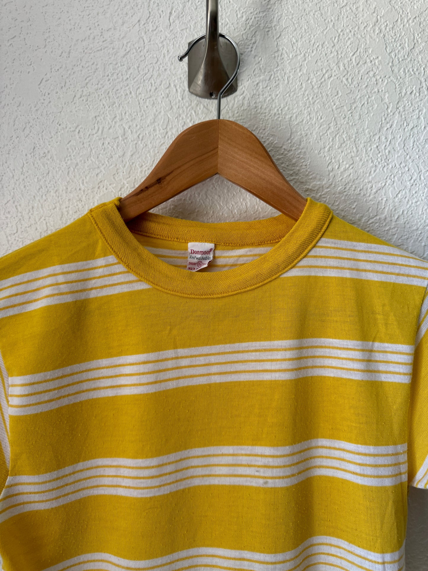 Vintage Striped Yellow T-Shirt