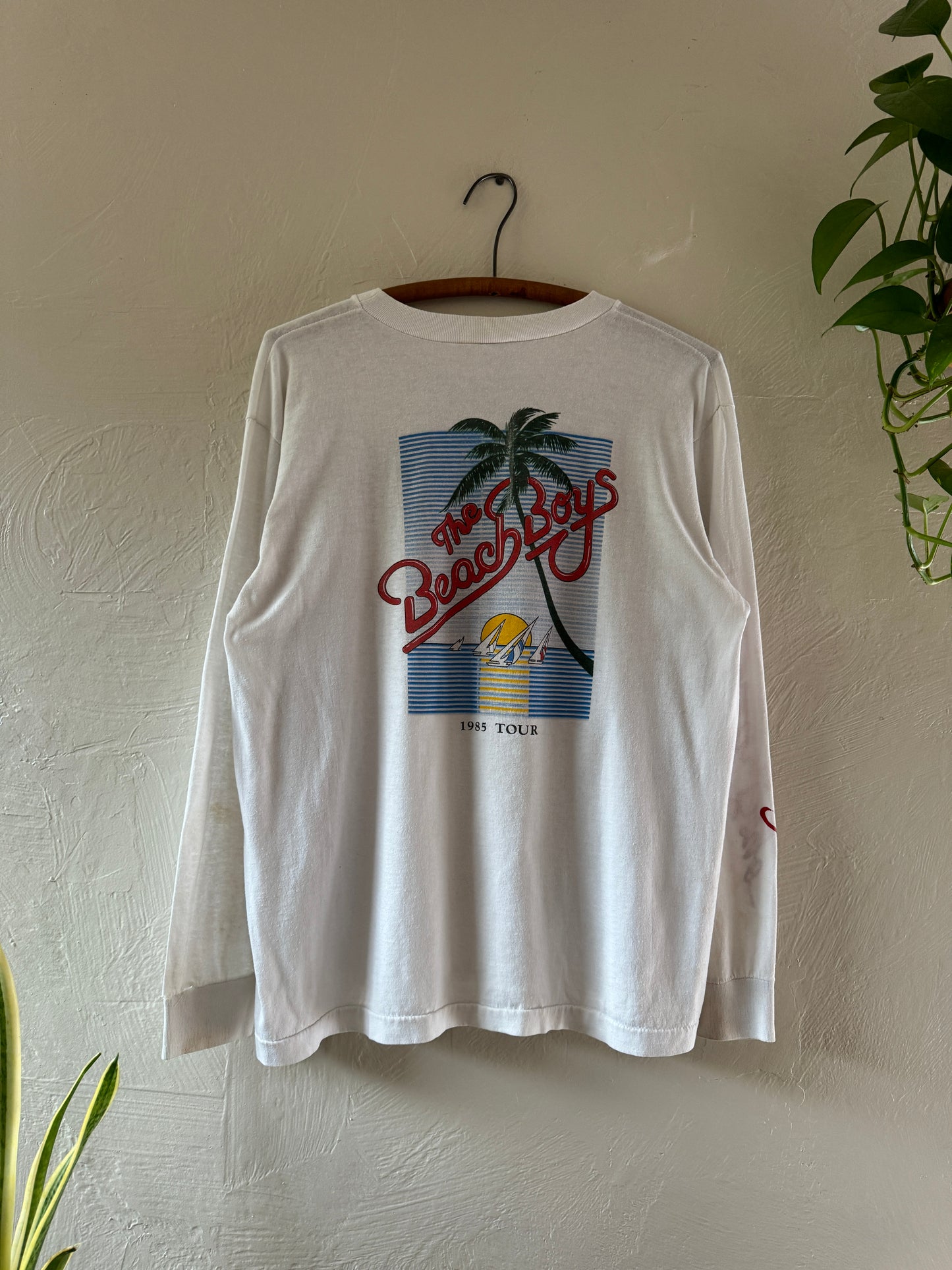 1980s The Beach Boys Band Long Sleeve T-Shirt