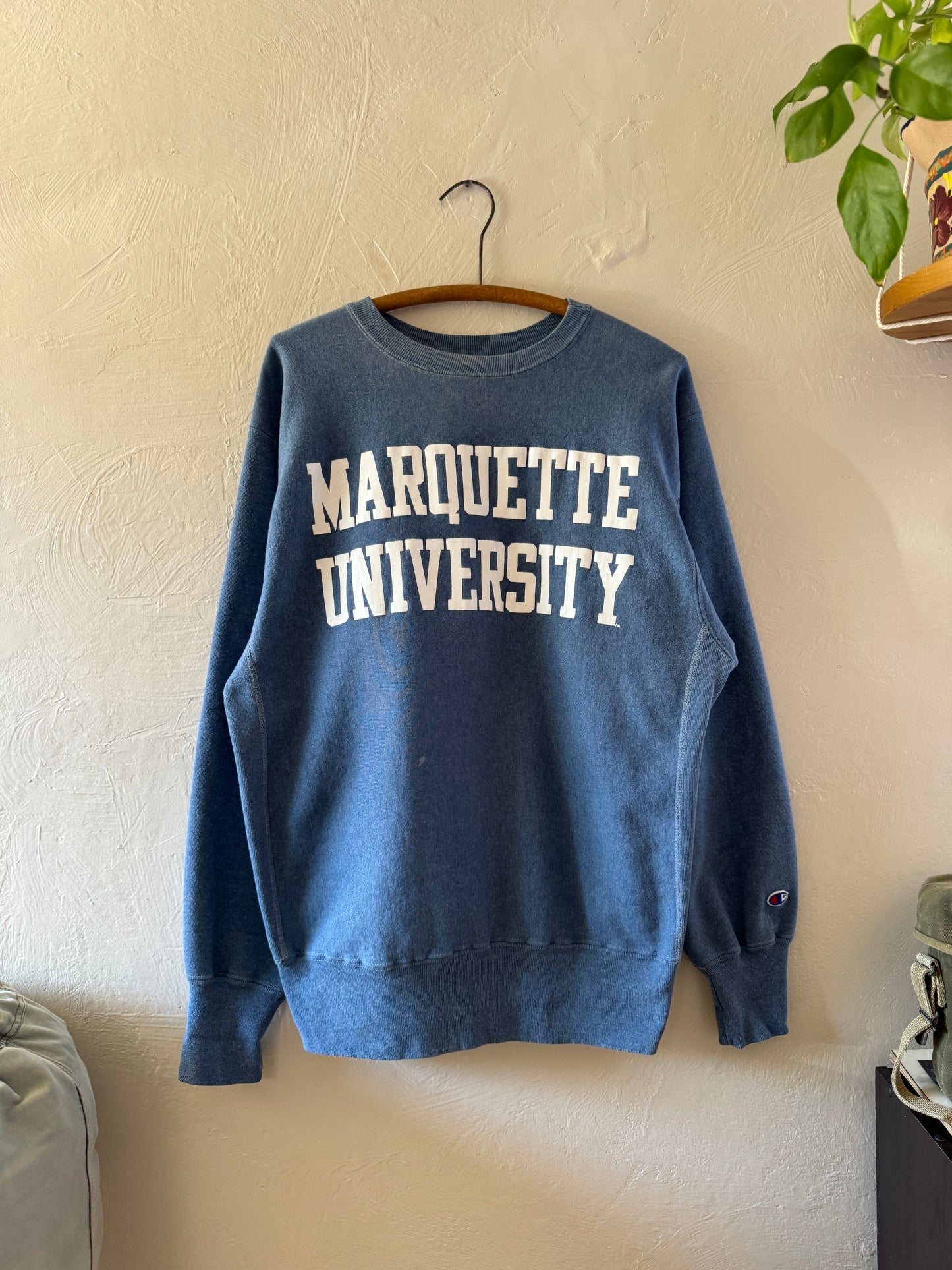 1990s Champion Reverse Weave Marquette University Sweater